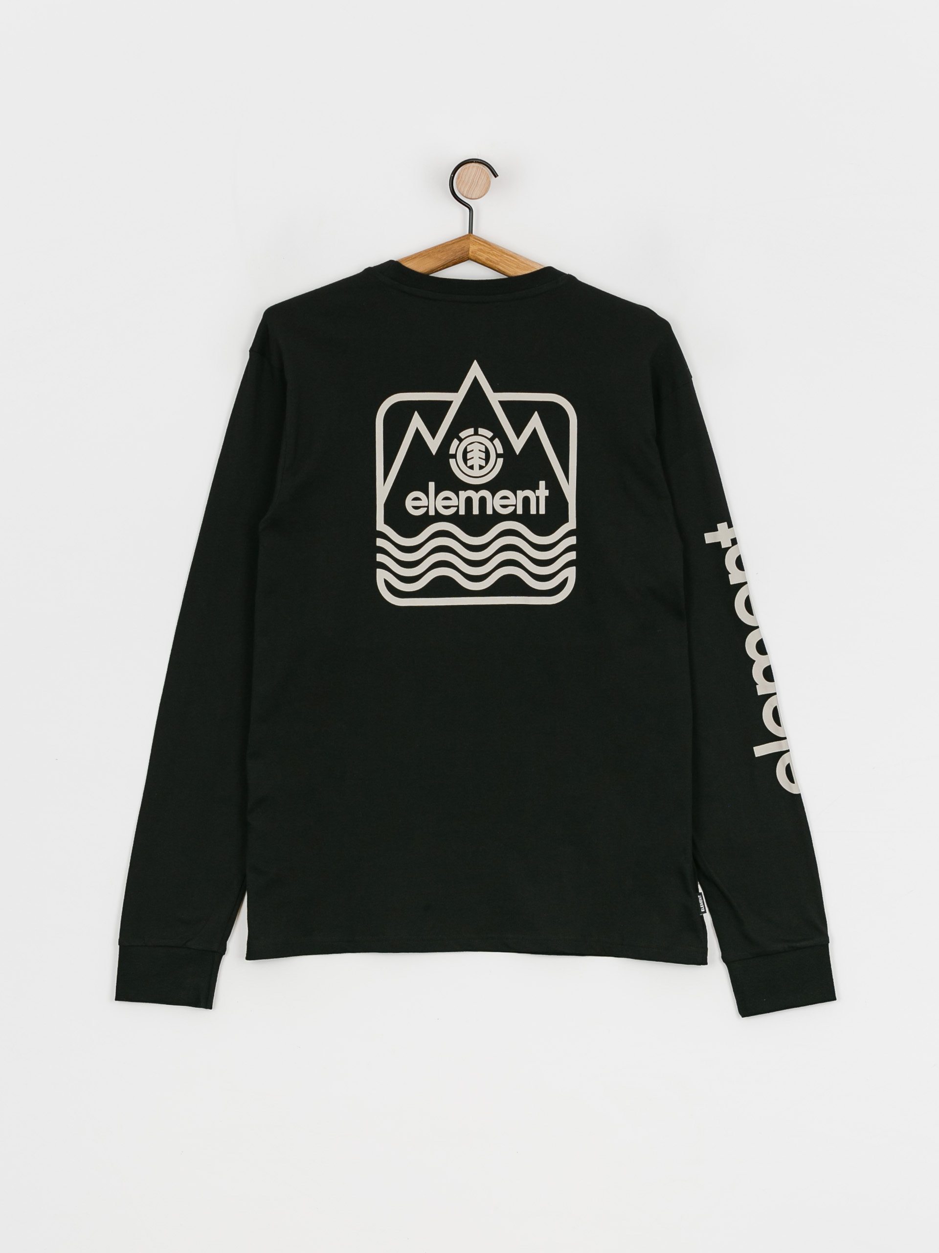 Element Peaks Longsleeve (flint black)