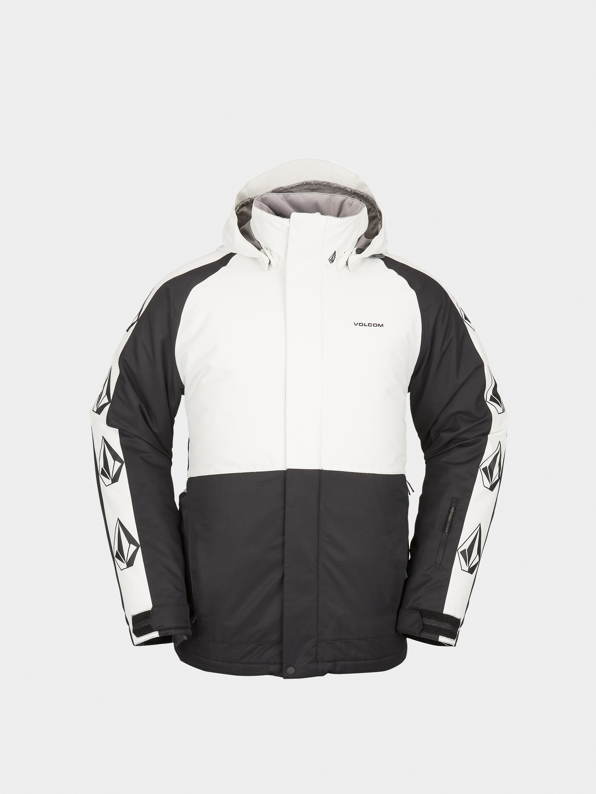 Volcom Iconic Stone Ins Snowboard jacket - white, black (ice green)
