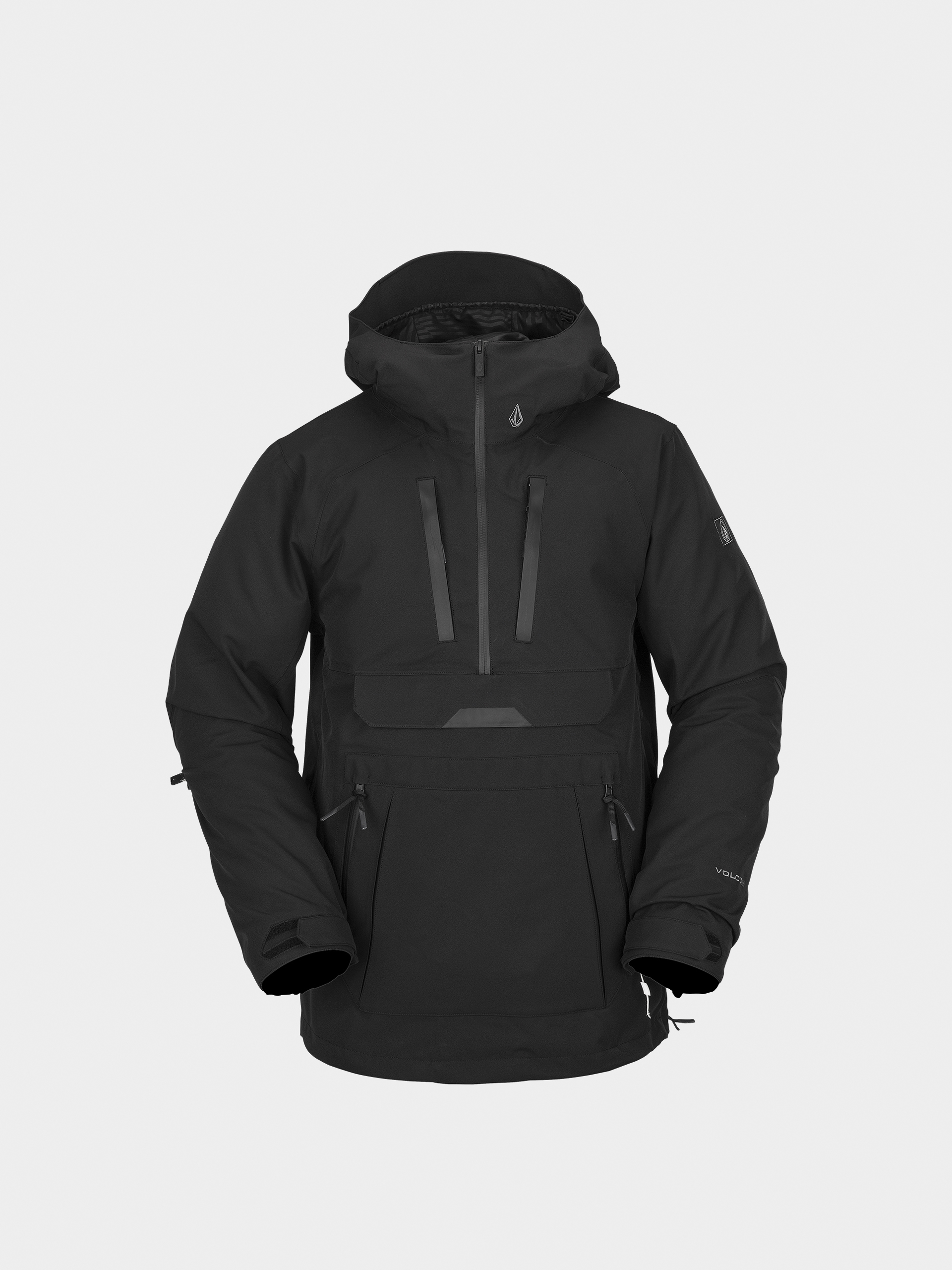 Mens Volcom Brighton Pullover Snowboard jacket (black)