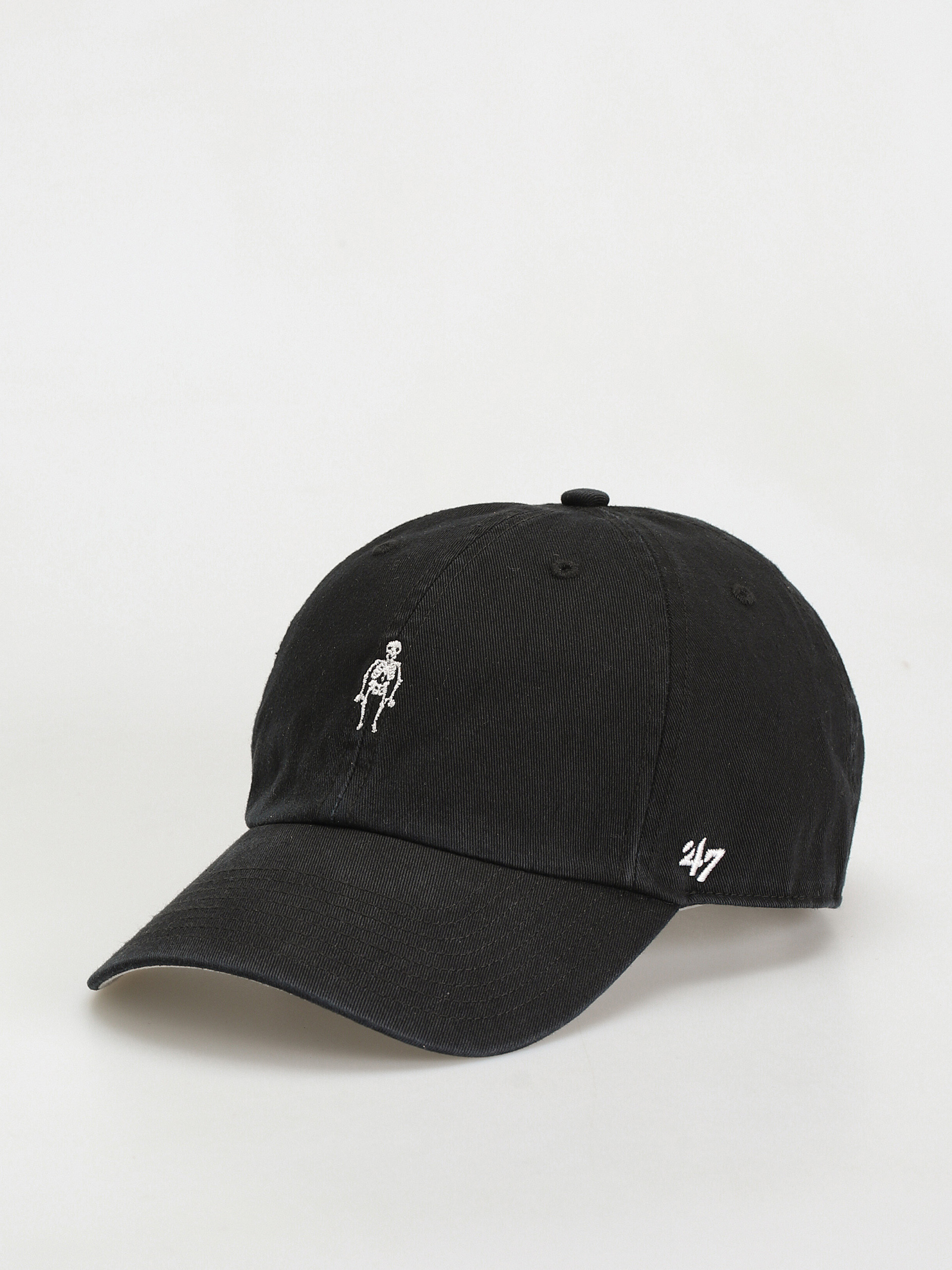 47 Brand Holiday Base Runner Skeleton 47 Clean Up Cap (black)