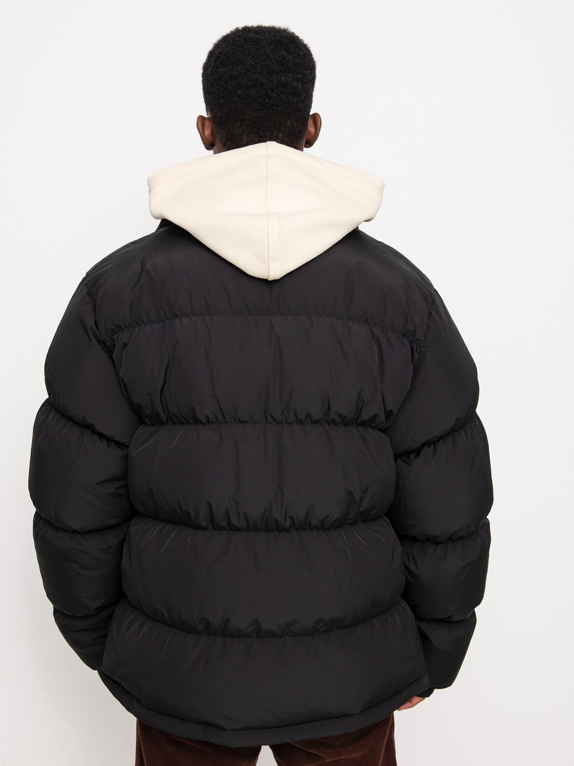 Stussy Ripstop Down Puffer Jacket (black)