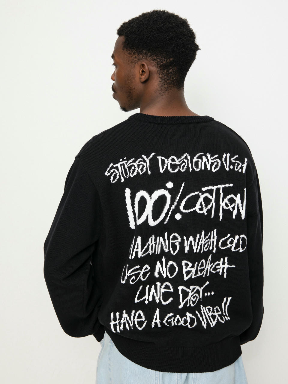 Stussy Care Label Pulli (black)