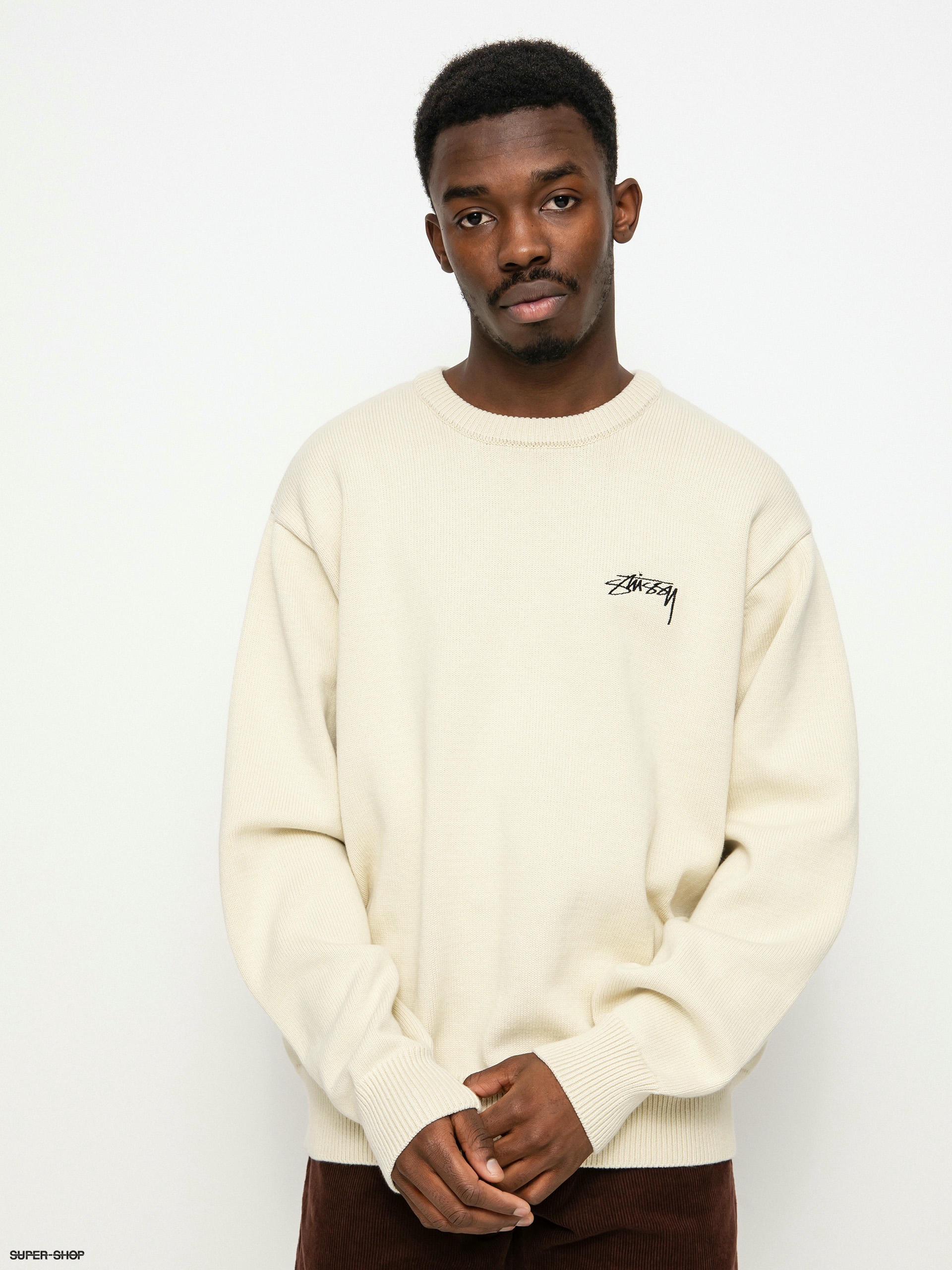 Stussy Care Label Sweater (natural)