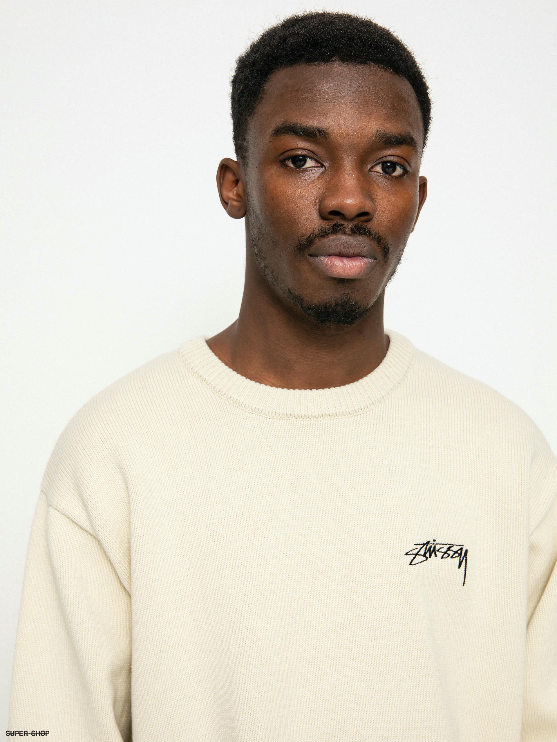 Stussy Care Label Sweater (natural)