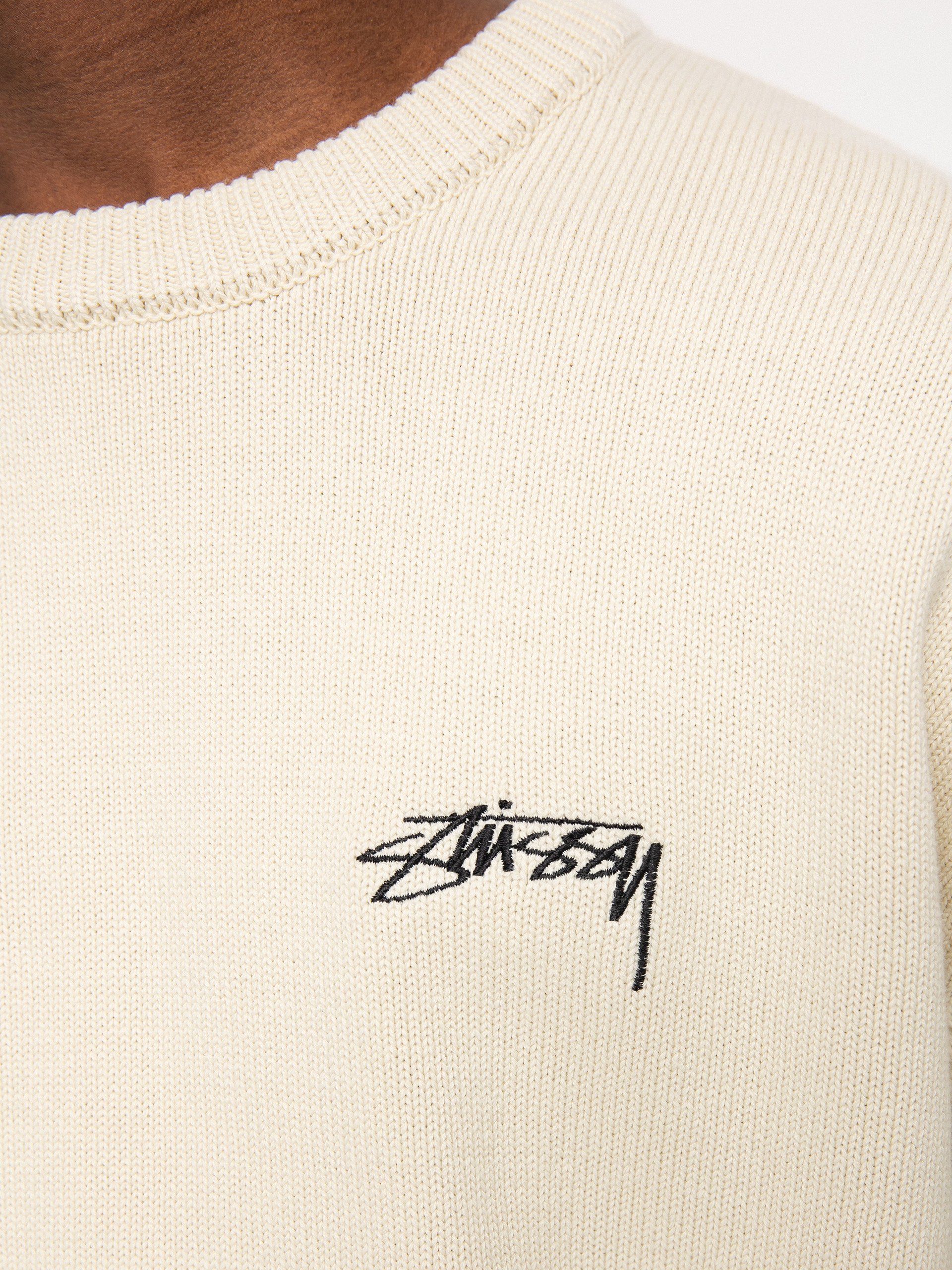 Stussy Care Label Sweater (natural)