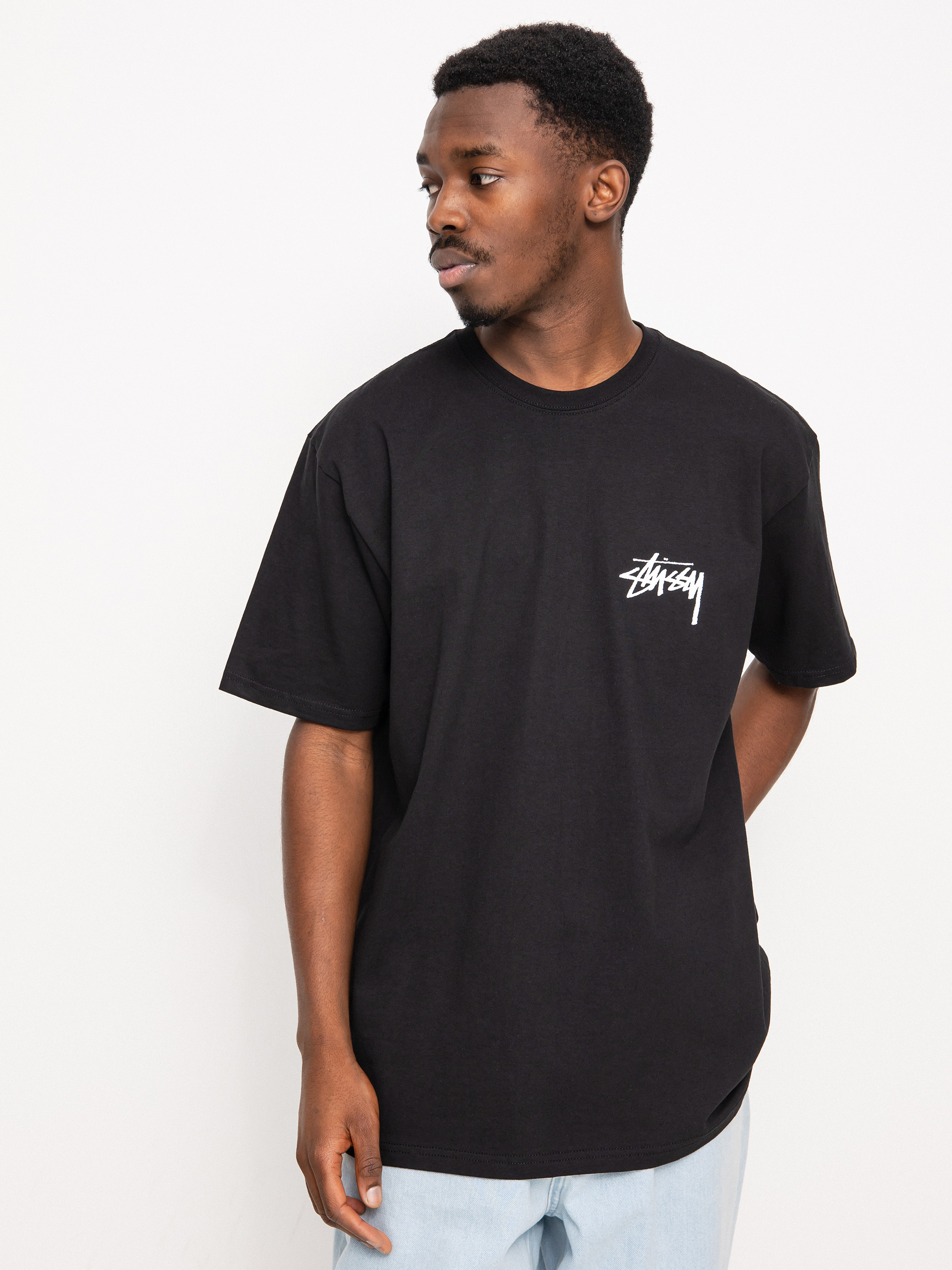 Stussy Galaxy T-shirt (black)