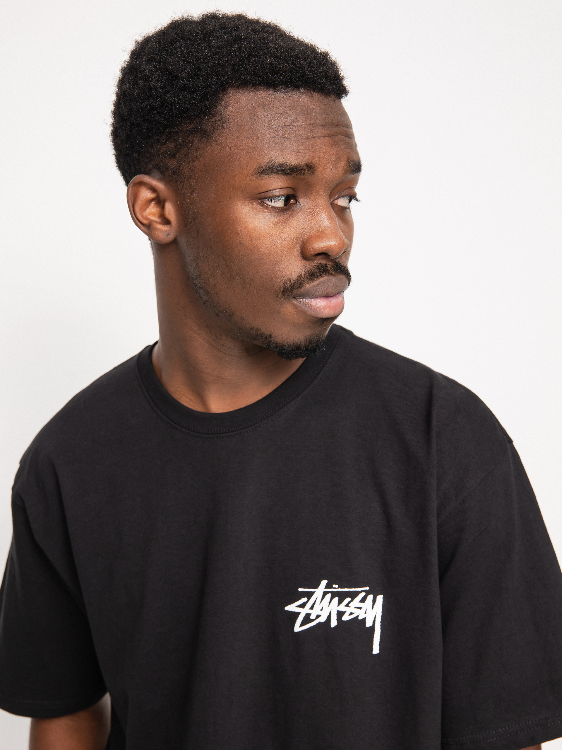 Stussy Galaxy T-shirt (black)