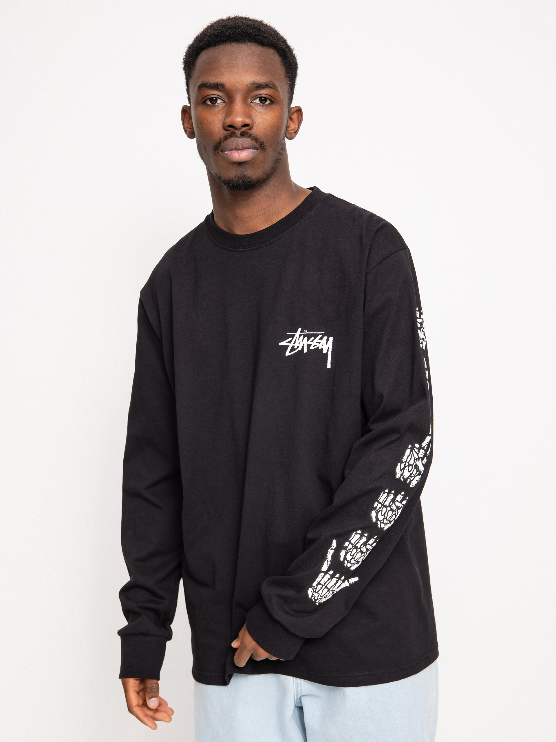 Stussy Hands Longsleeve (black)
