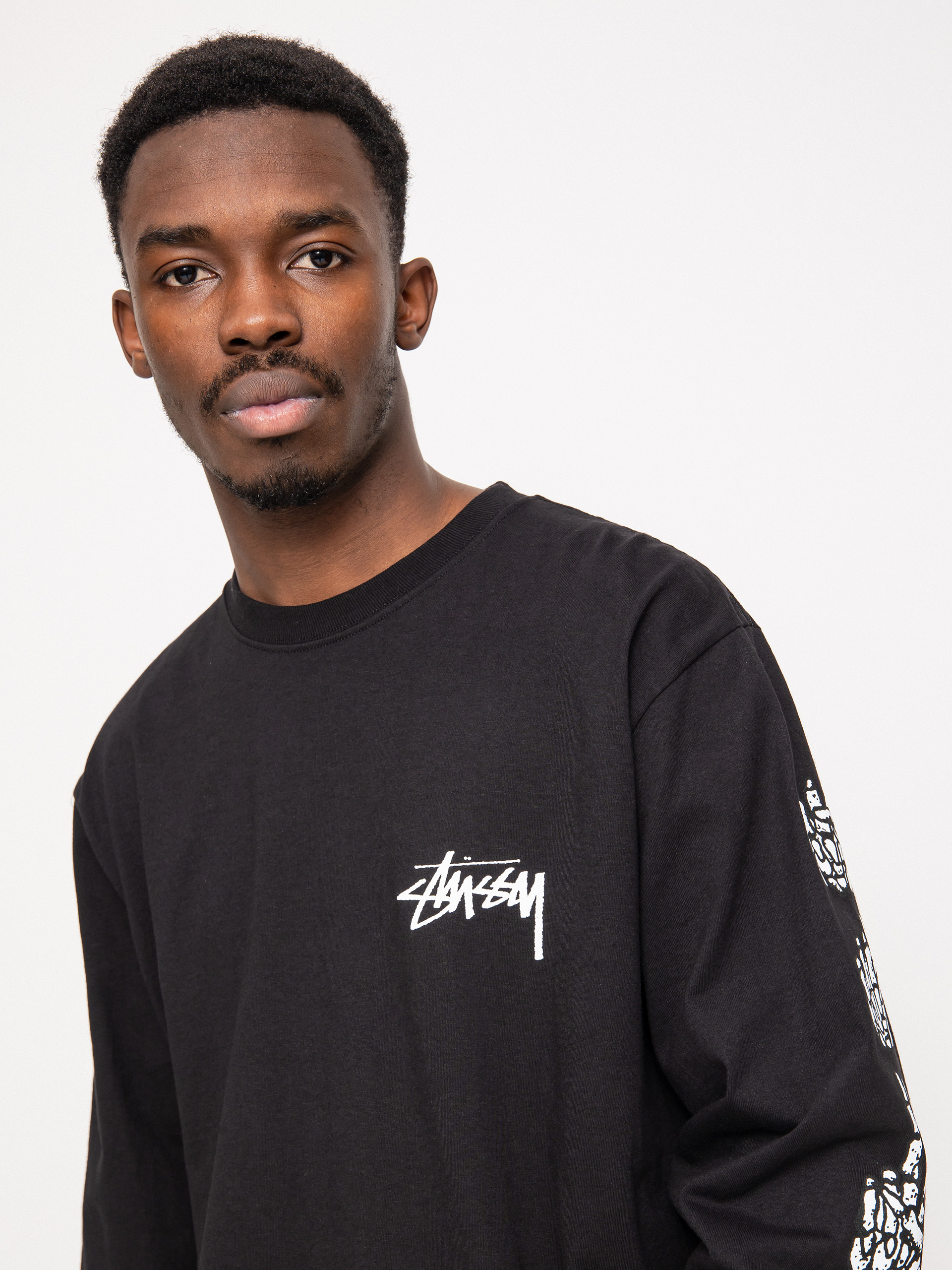 Stussy Hands Longsleeve (black)
