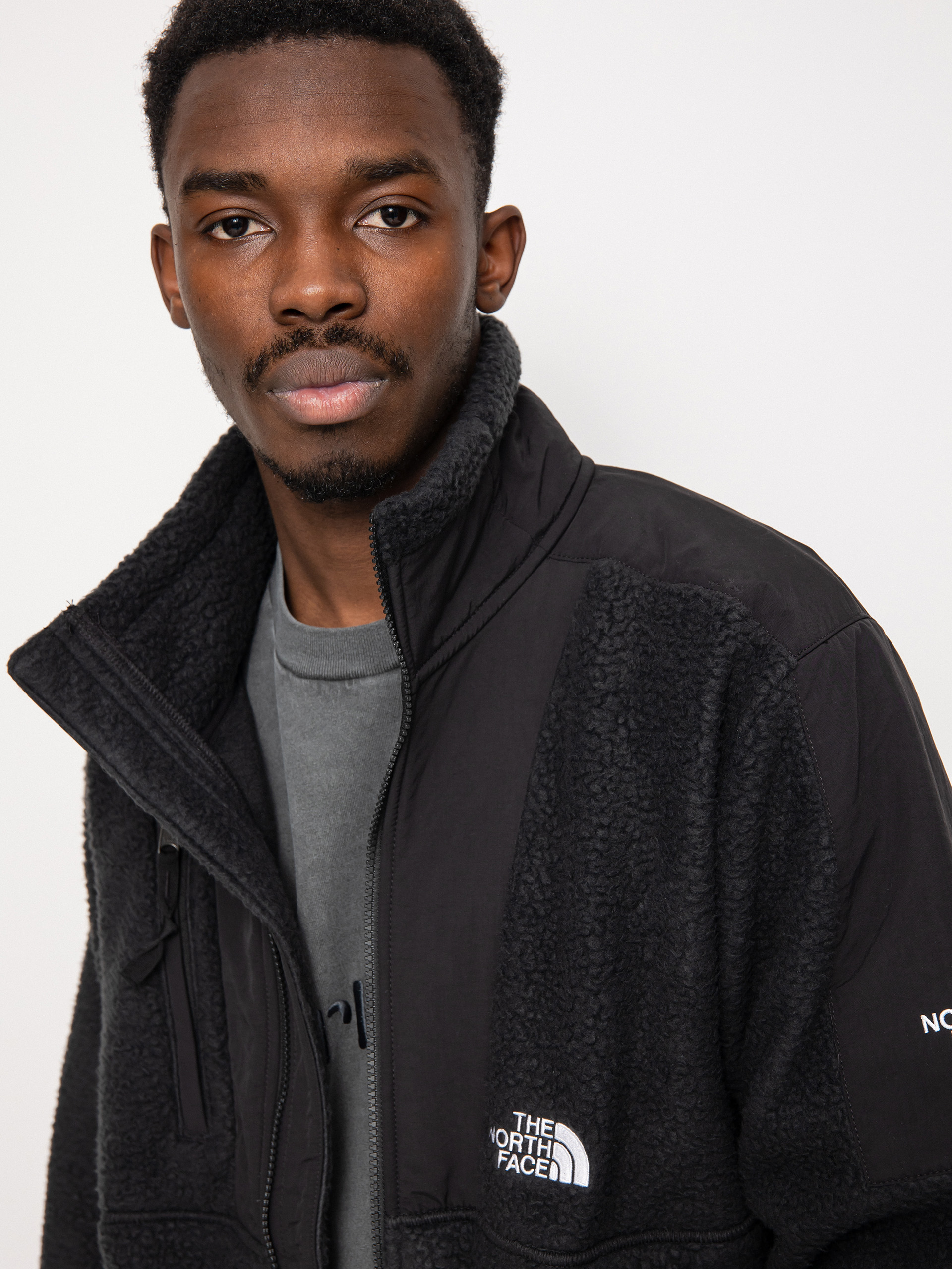 Mens The North Face 94 Sherpa Denali Fleece  (tnf black)