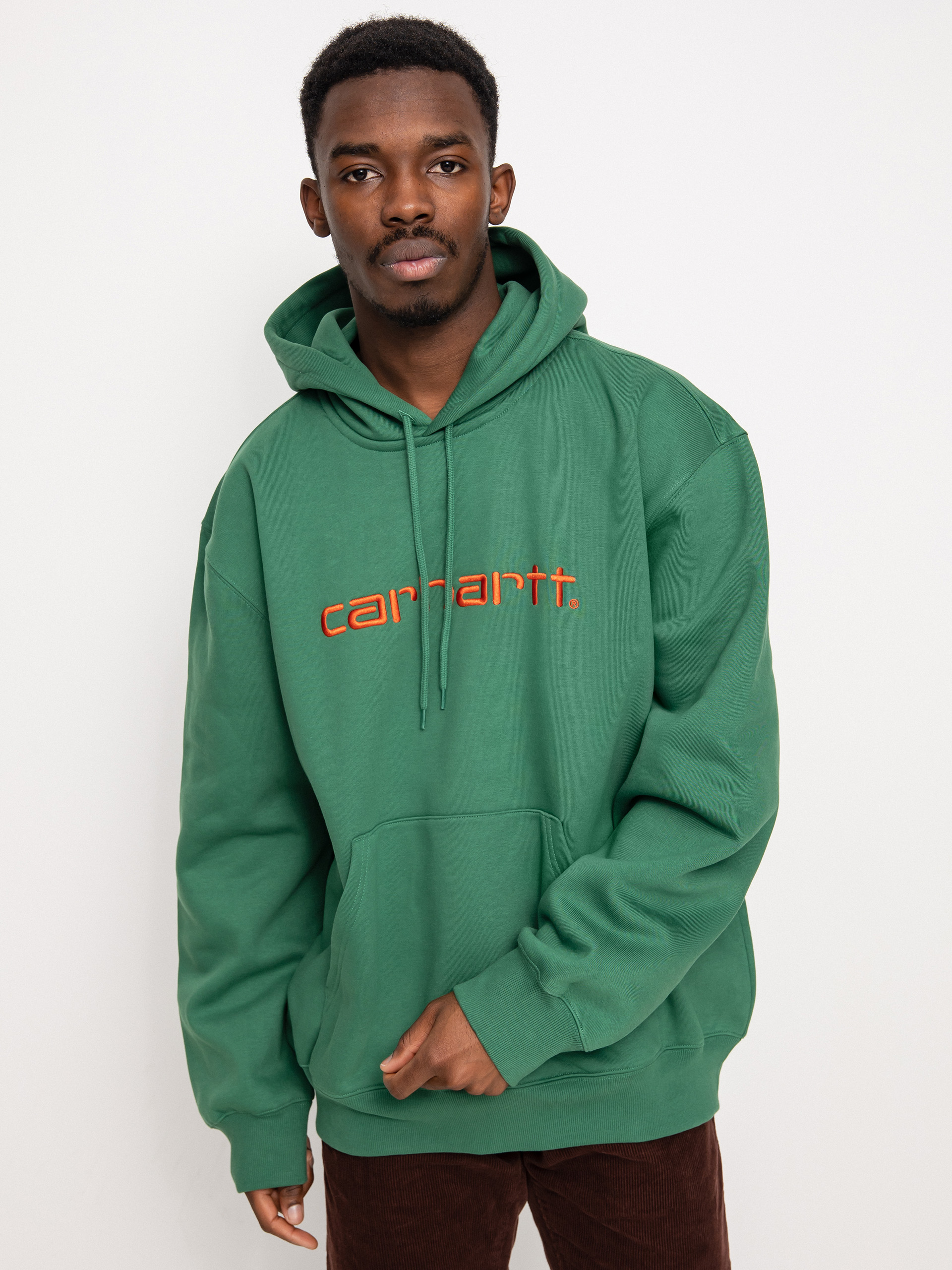 Carhartt WIP Carhartt HD Hoodie (bonsai/brick)