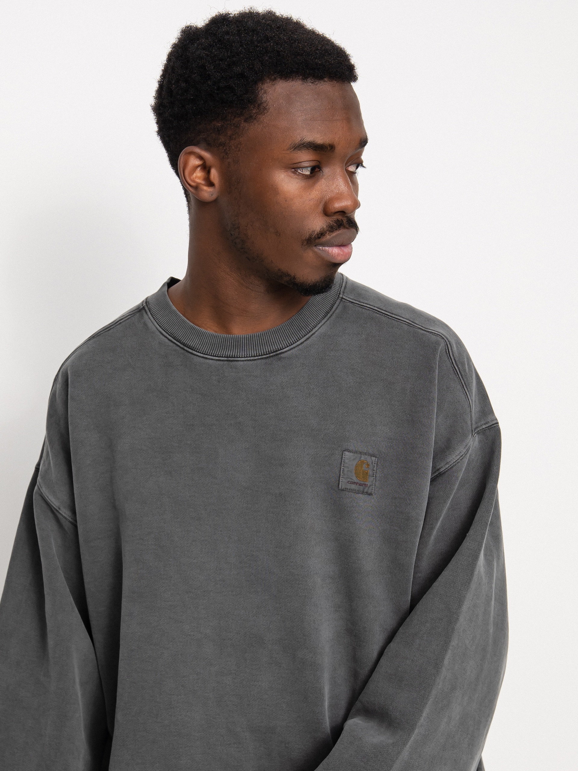 Carhartt on sale grey sweatshirt