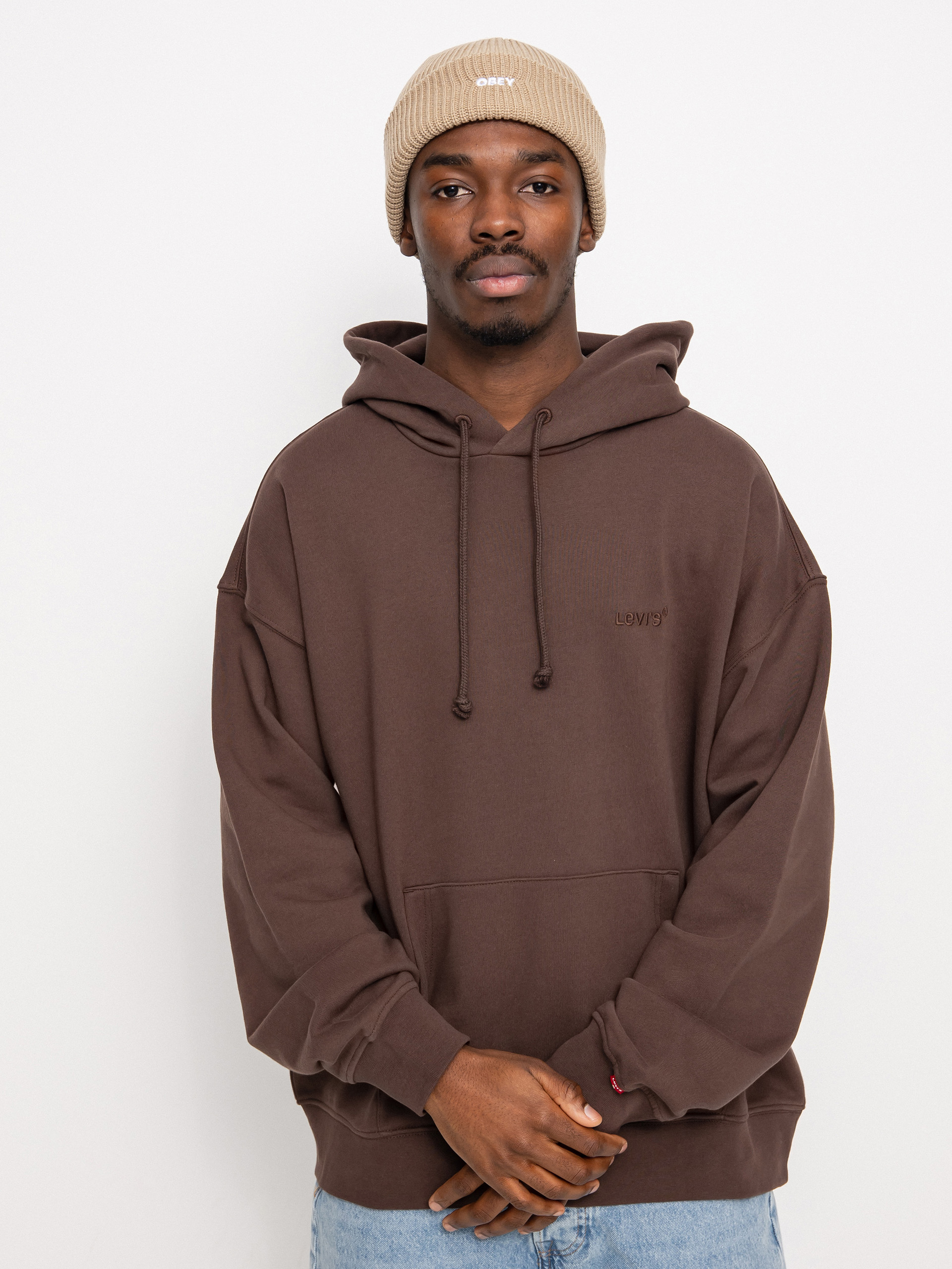 Levi's® Red Tab Sweats HD Hoodie (hot fudge)