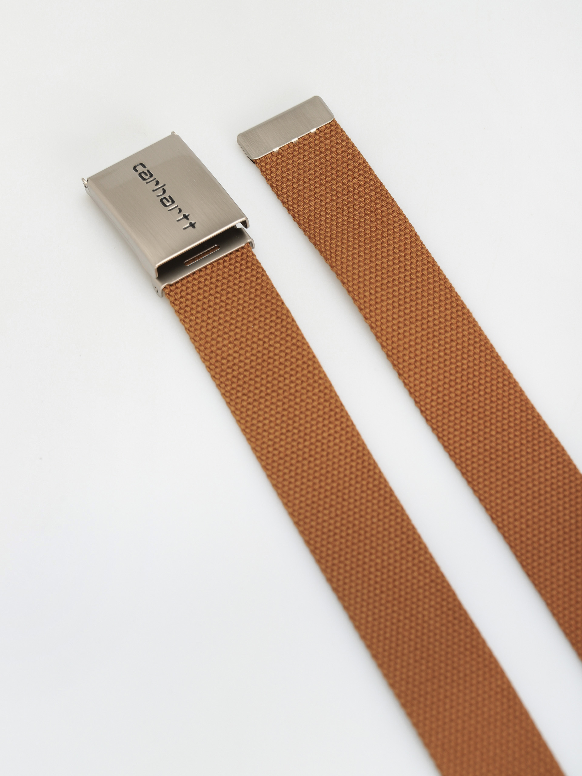 Carhartt WIP Clip Belt Chrome Belt (hamilton brown)