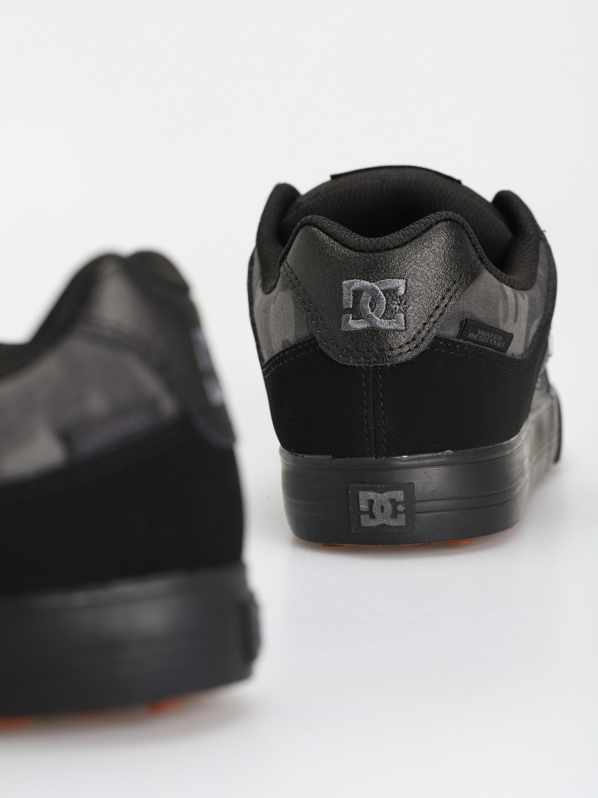 DC Pure Wnt Shoes (black/camo print)
