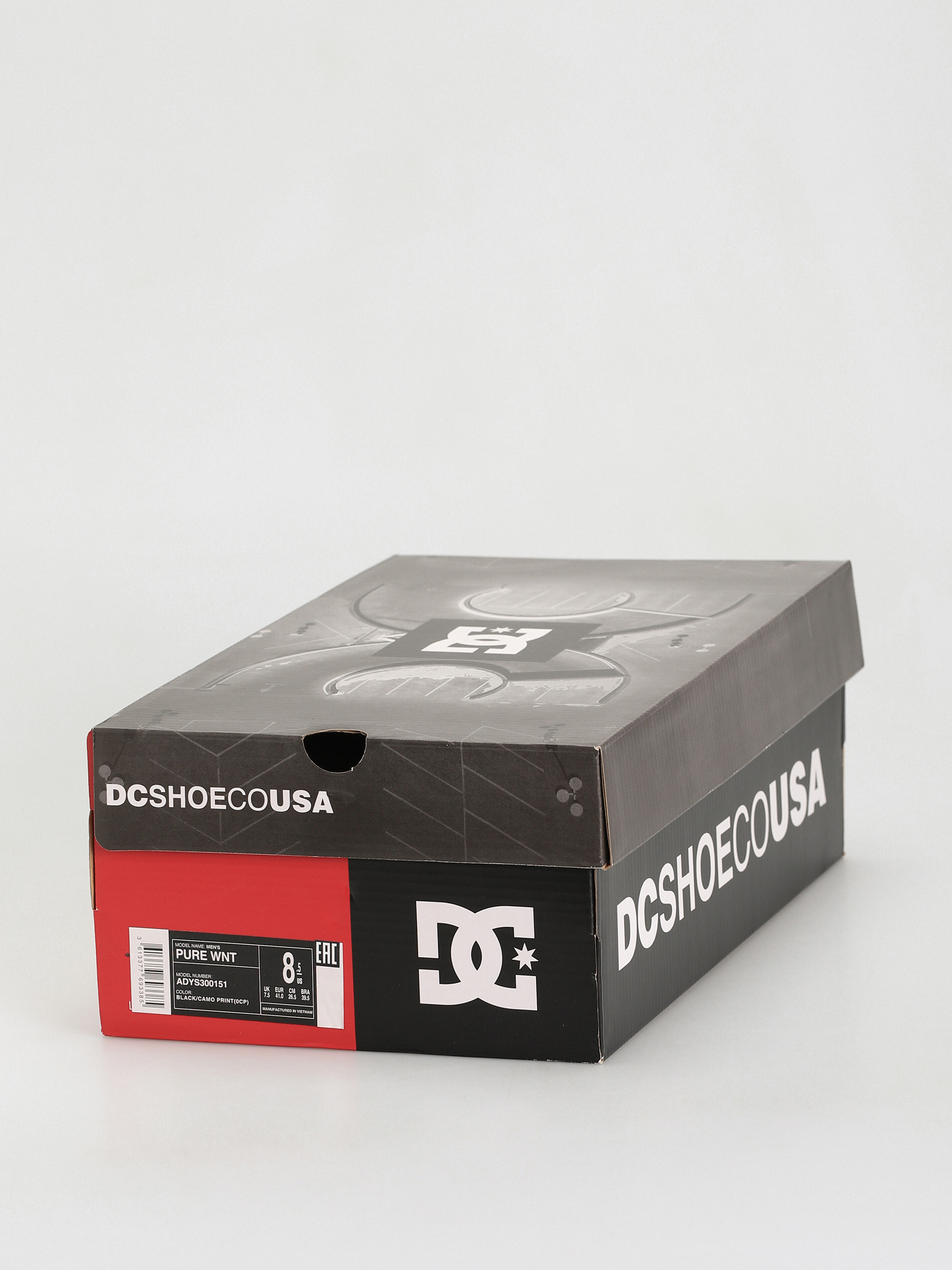 DC Pure Wnt Shoes (black/camo print)