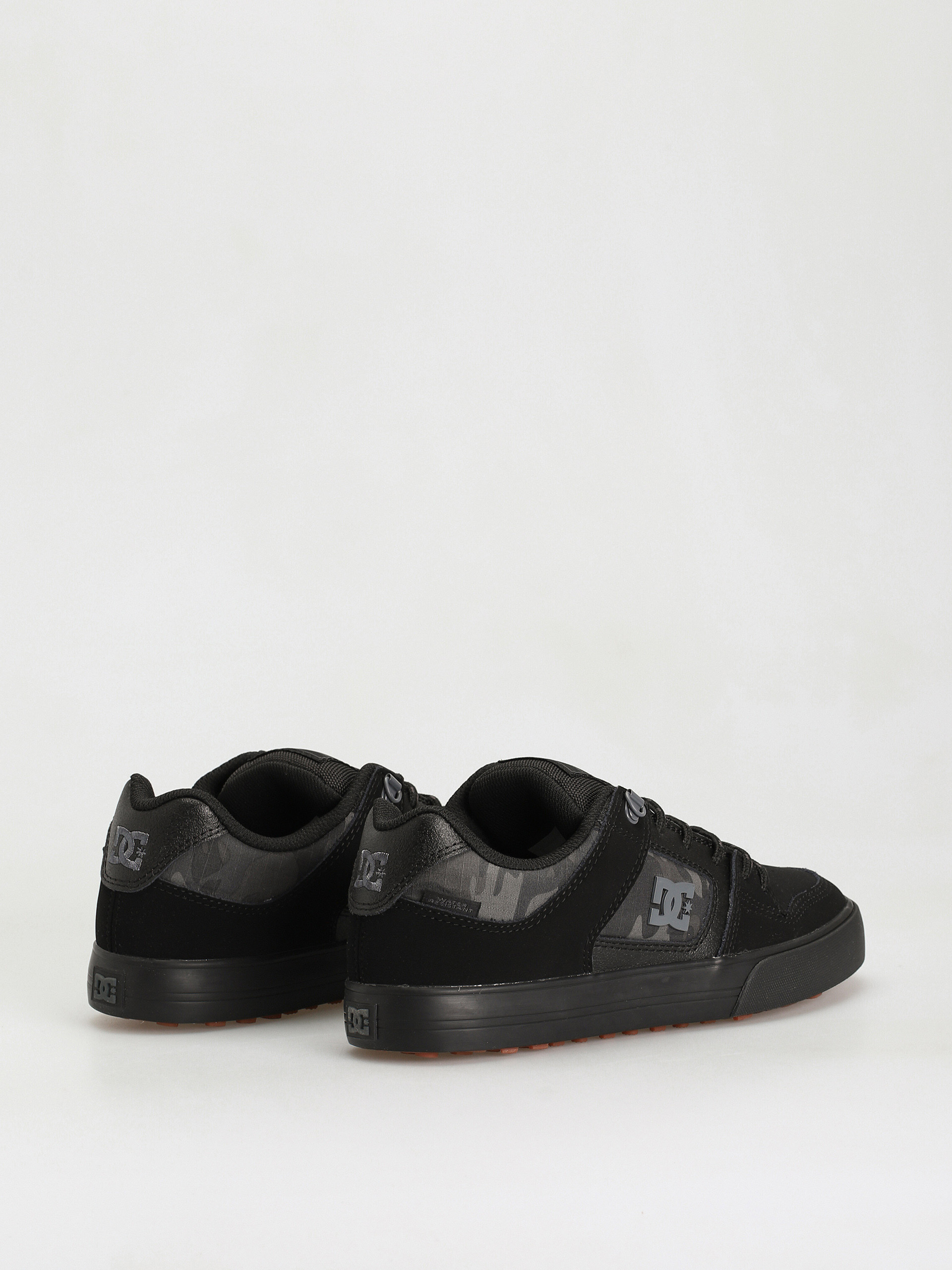 DC Pure Wnt Shoes (black/camo print)