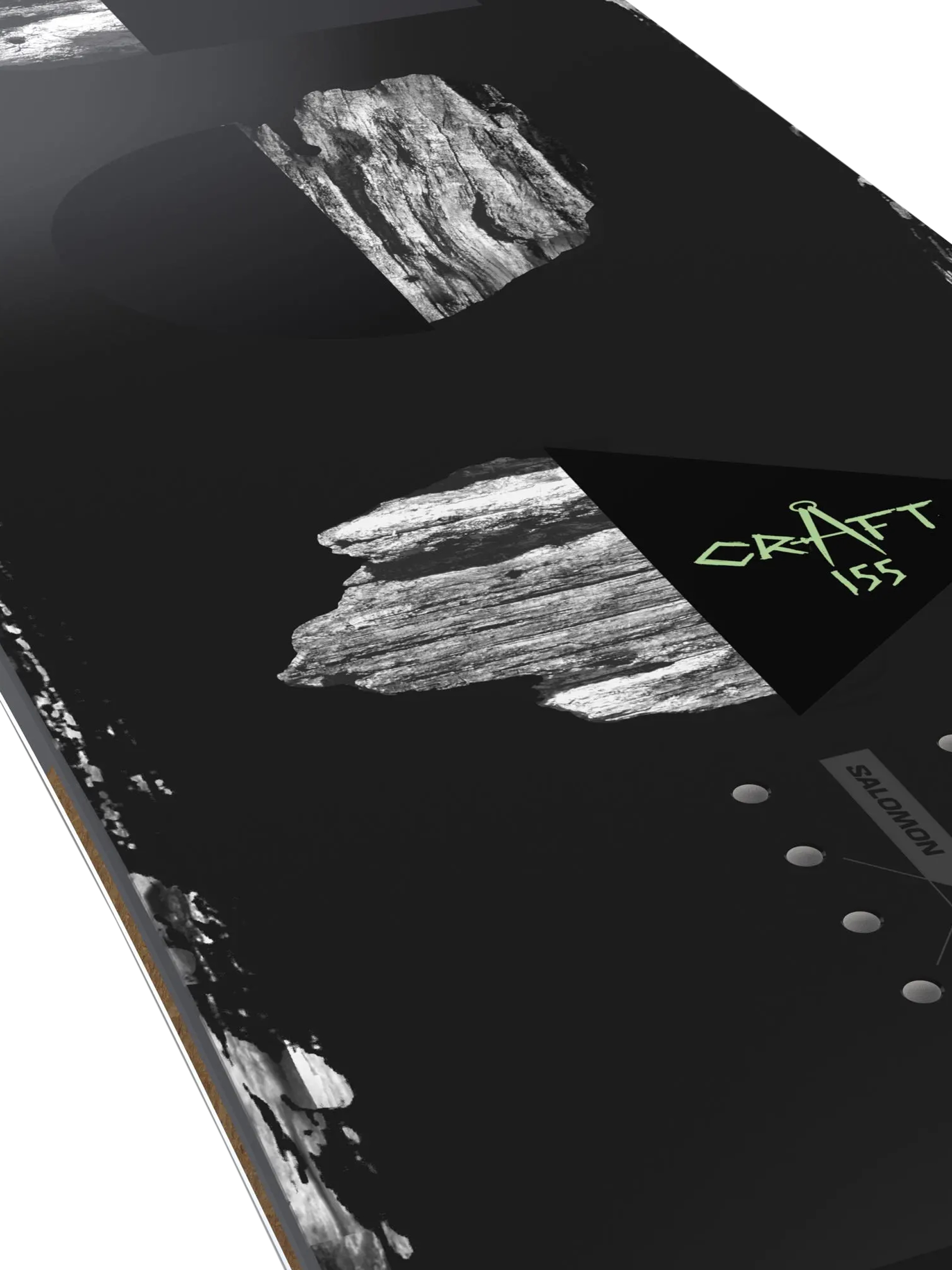 Herren Salomon Craft Snowboard (black/white)
