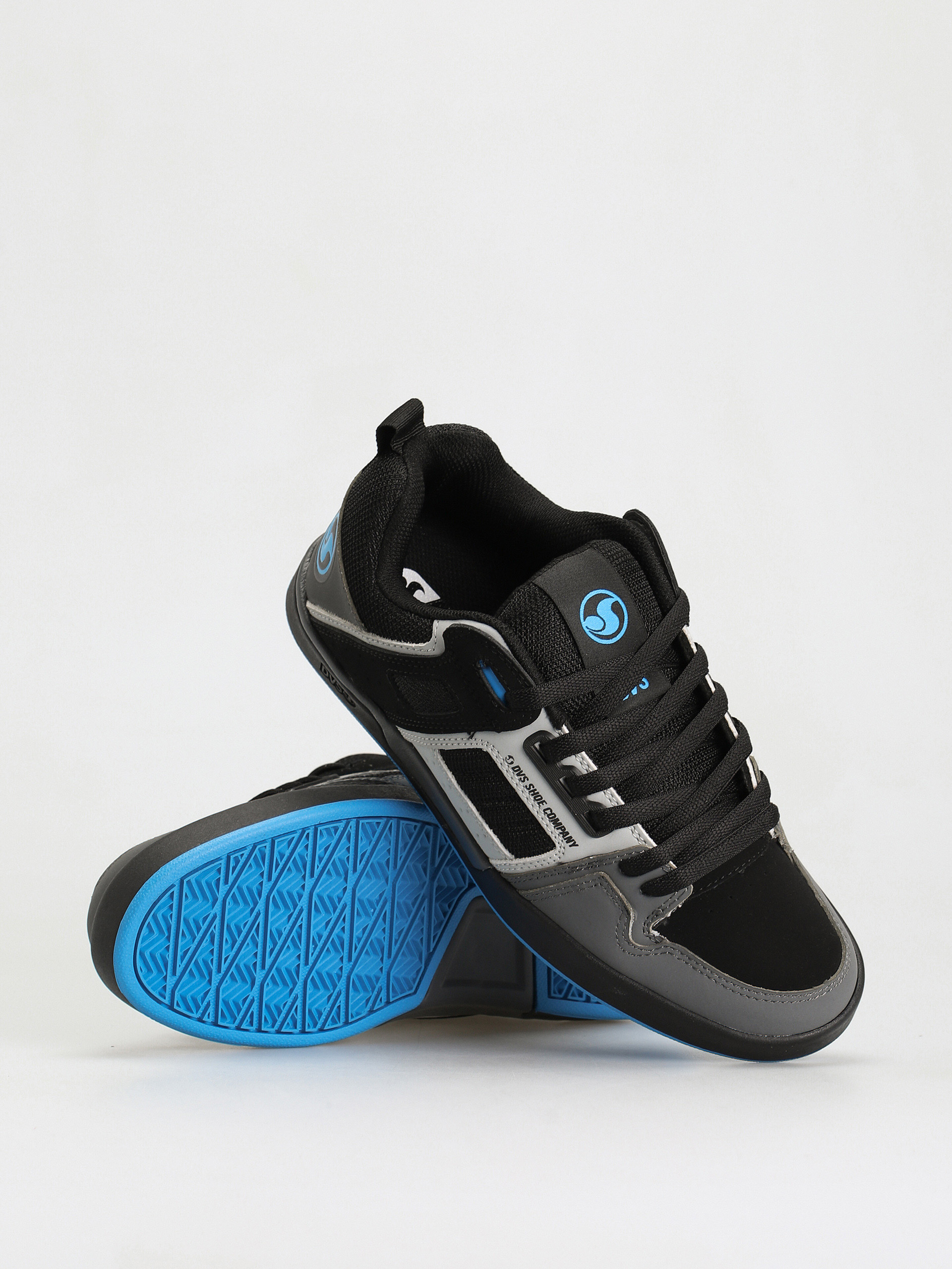 DVS Comanche 2.0+ Shoes (charcoal black blue nubuck)