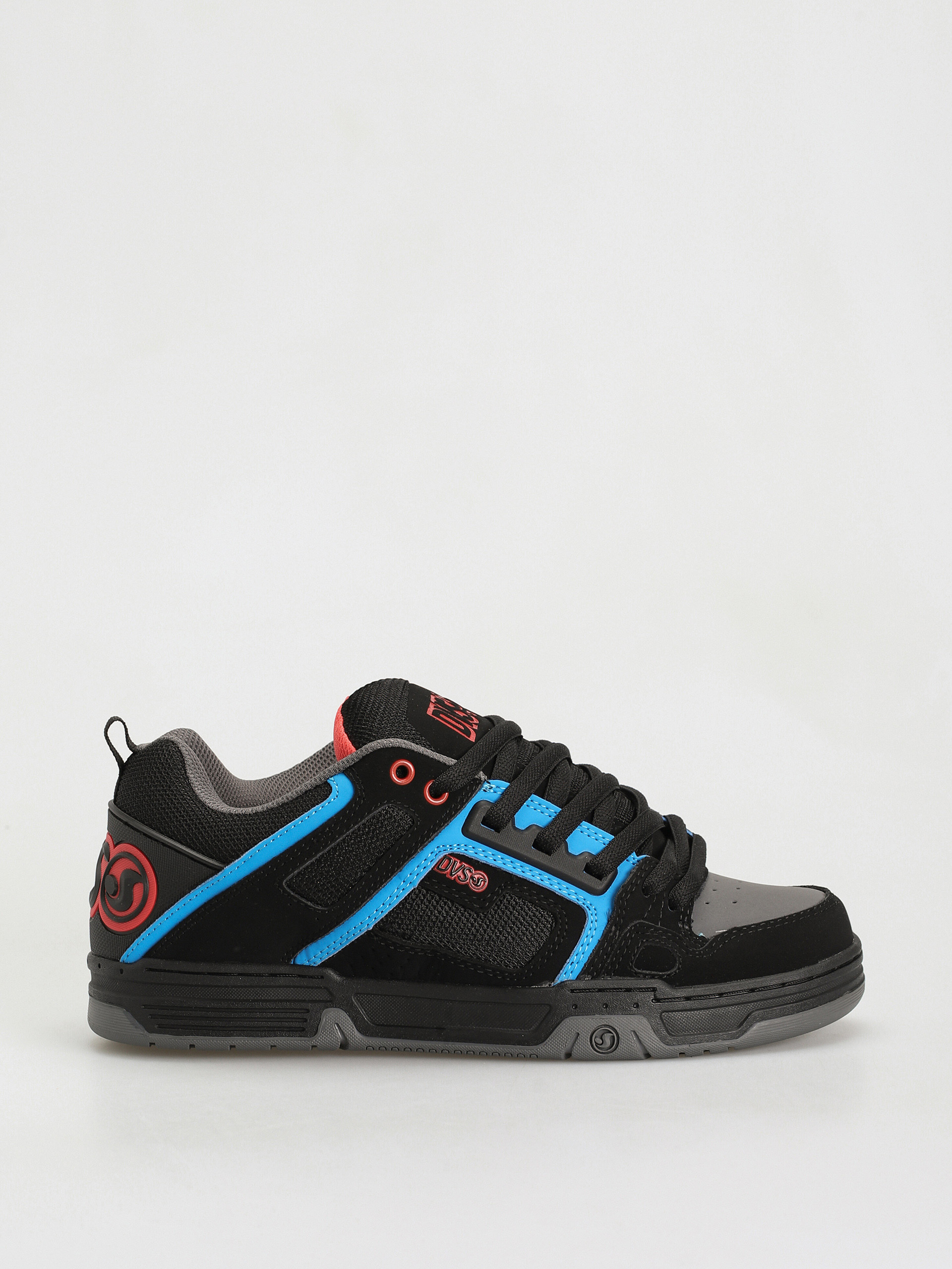 DVS Comanche Shoes (black blue red nubuck)