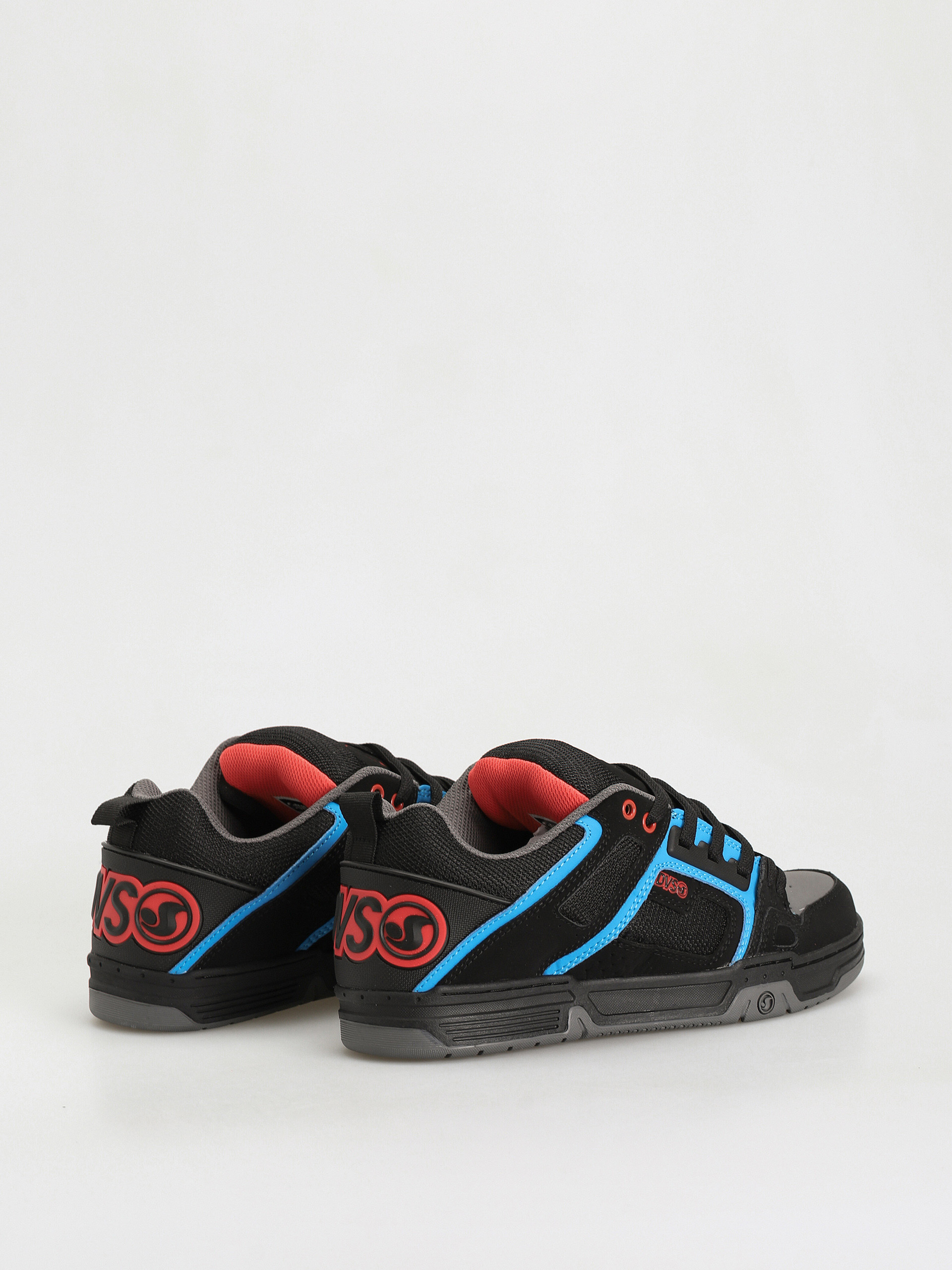 DVS Comanche Shoes (black blue red nubuck)