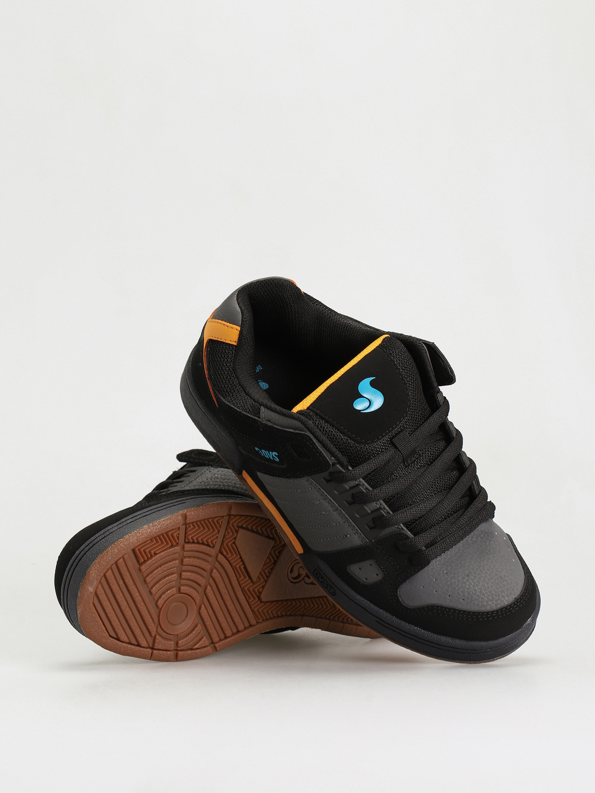 DVS Celsius Shoes (black orange blue nubuck)