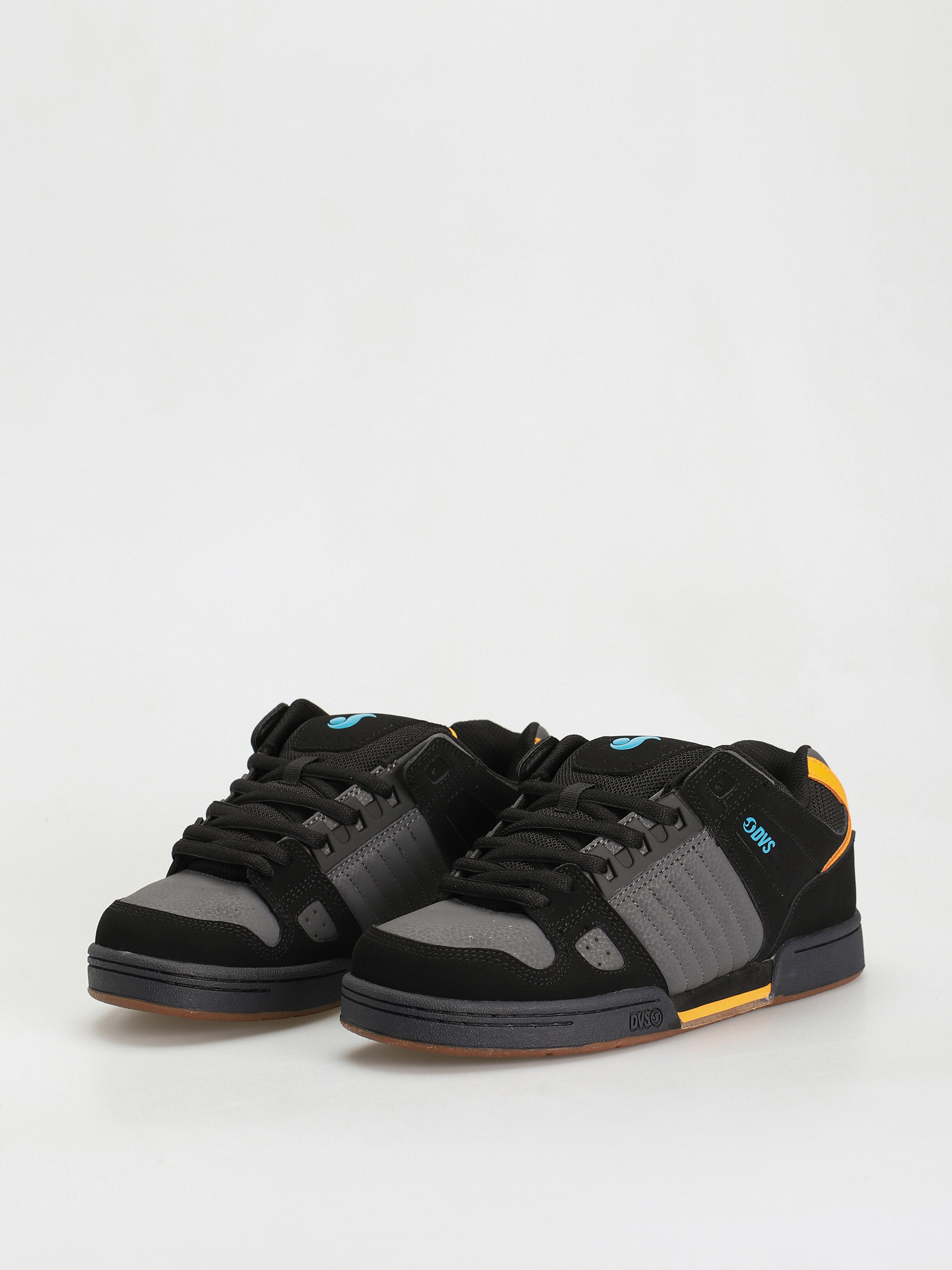 DVS Celsius Shoes (black orange blue nubuck)