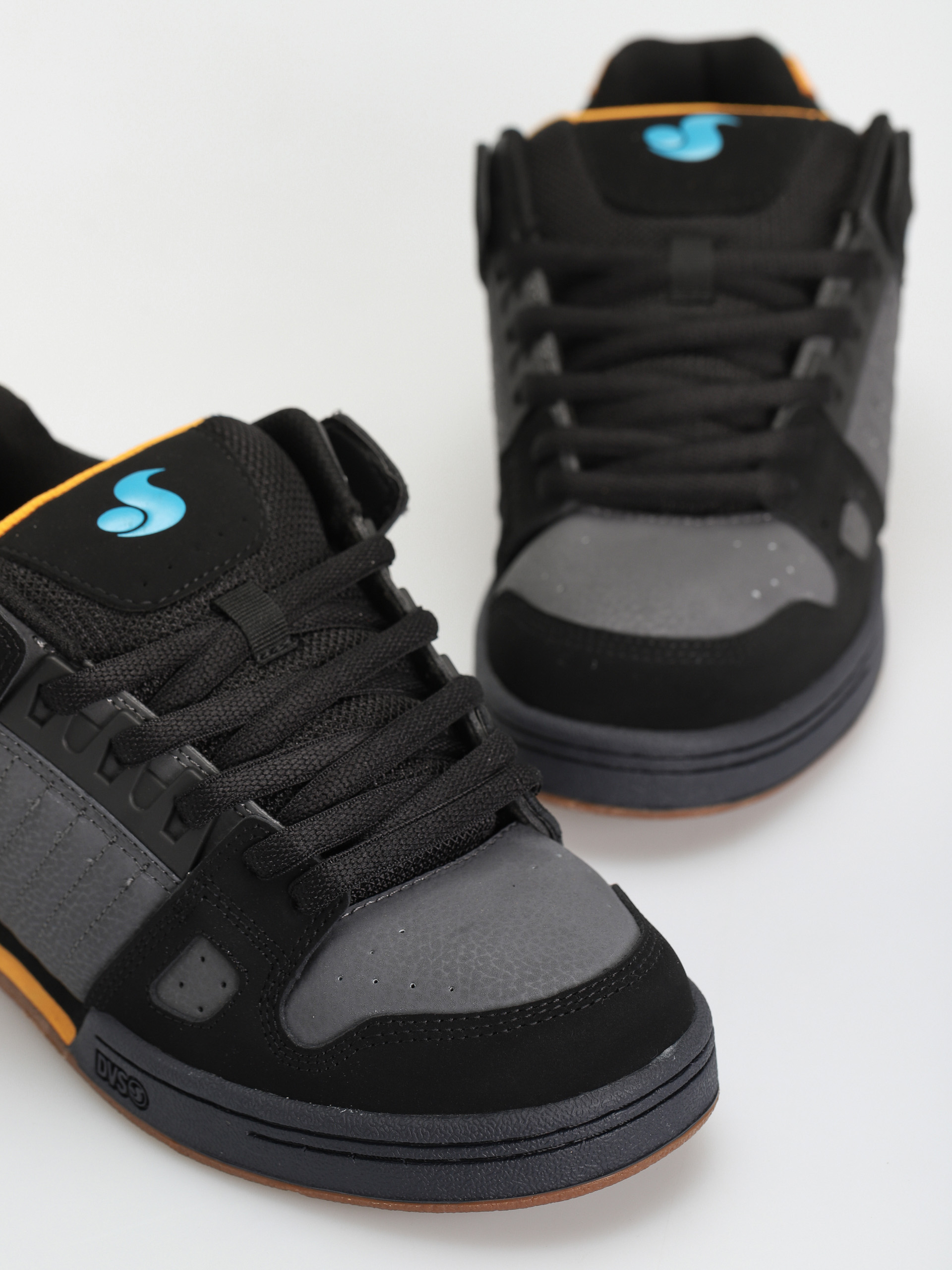 DVS Celsius Shoes (black orange blue nubuck)