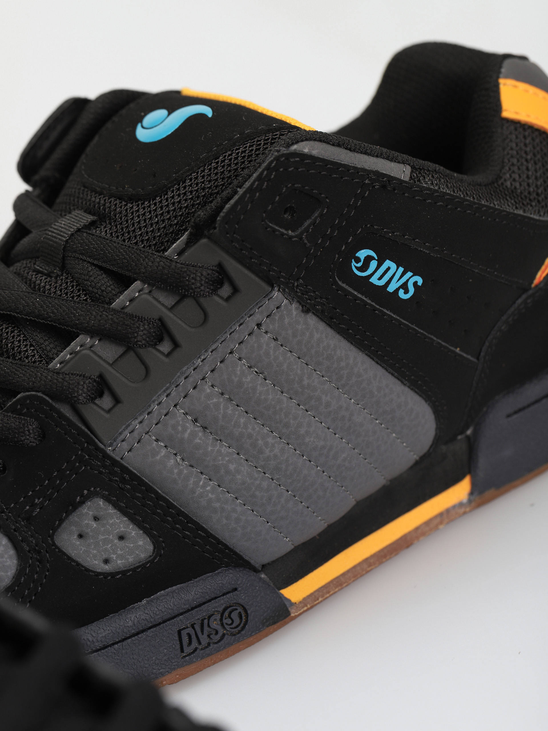 DVS Celsius Shoes (black orange blue nubuck)