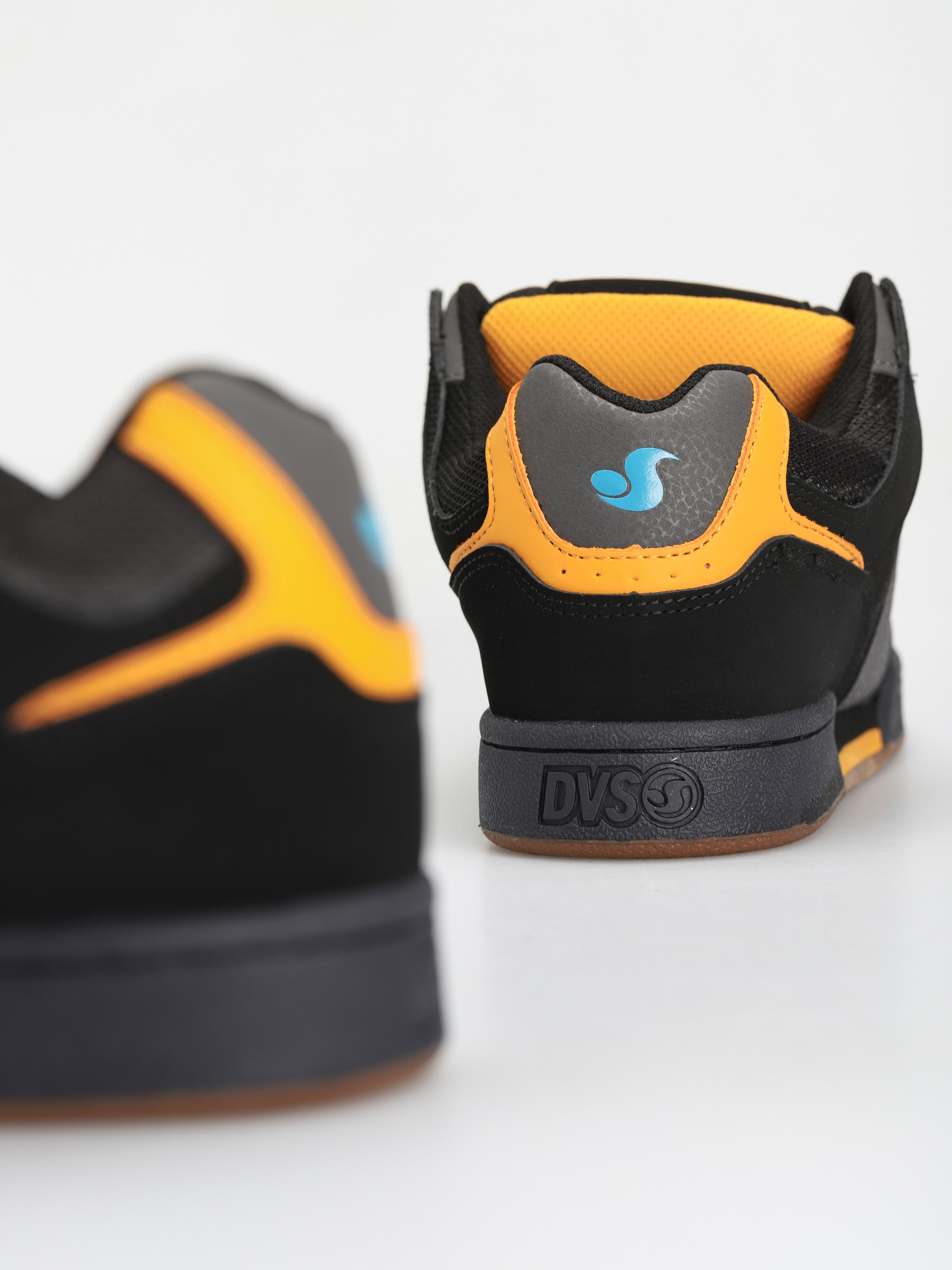 DVS Celsius Shoes (black orange blue nubuck)