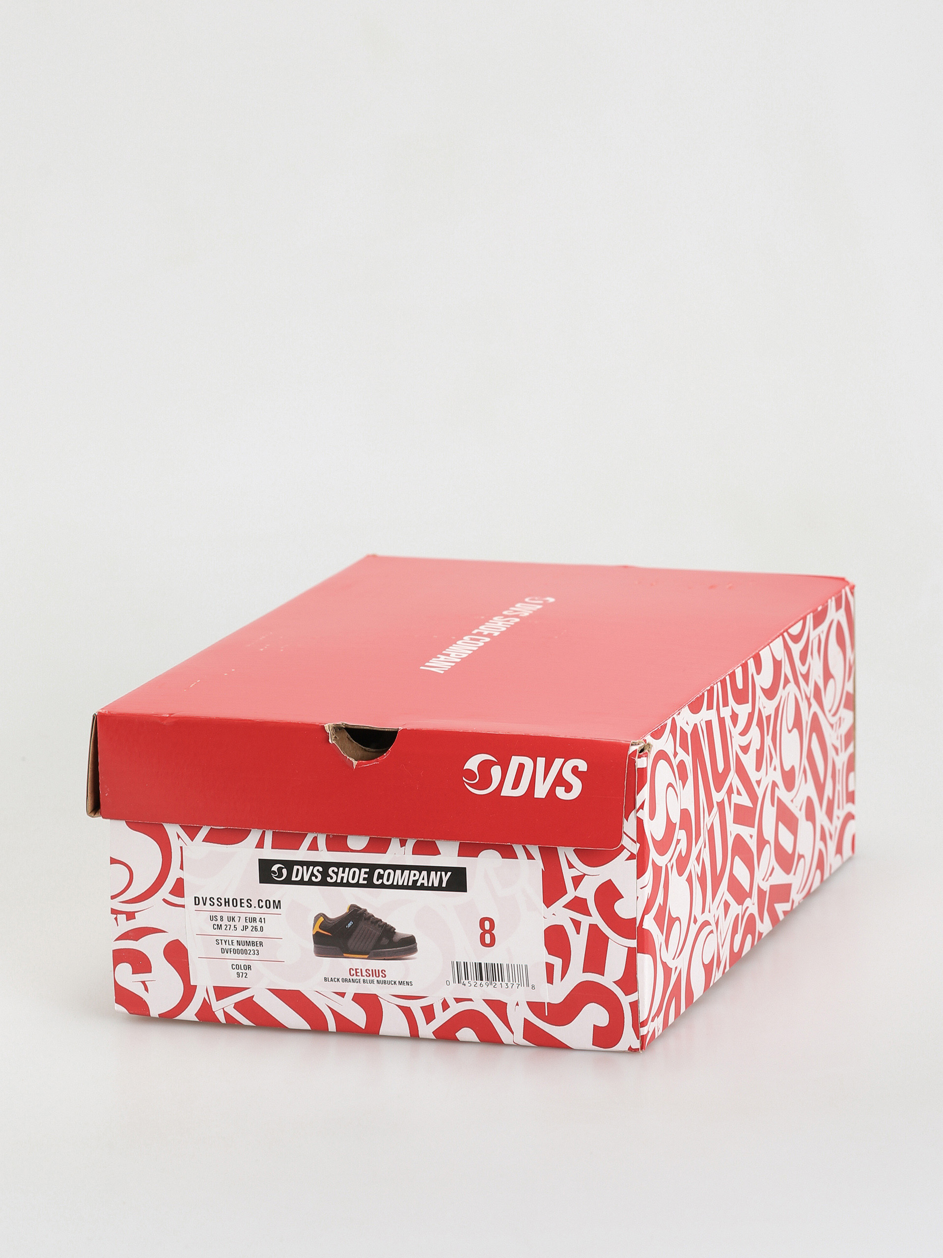 DVS Celsius Shoes (black orange blue nubuck)