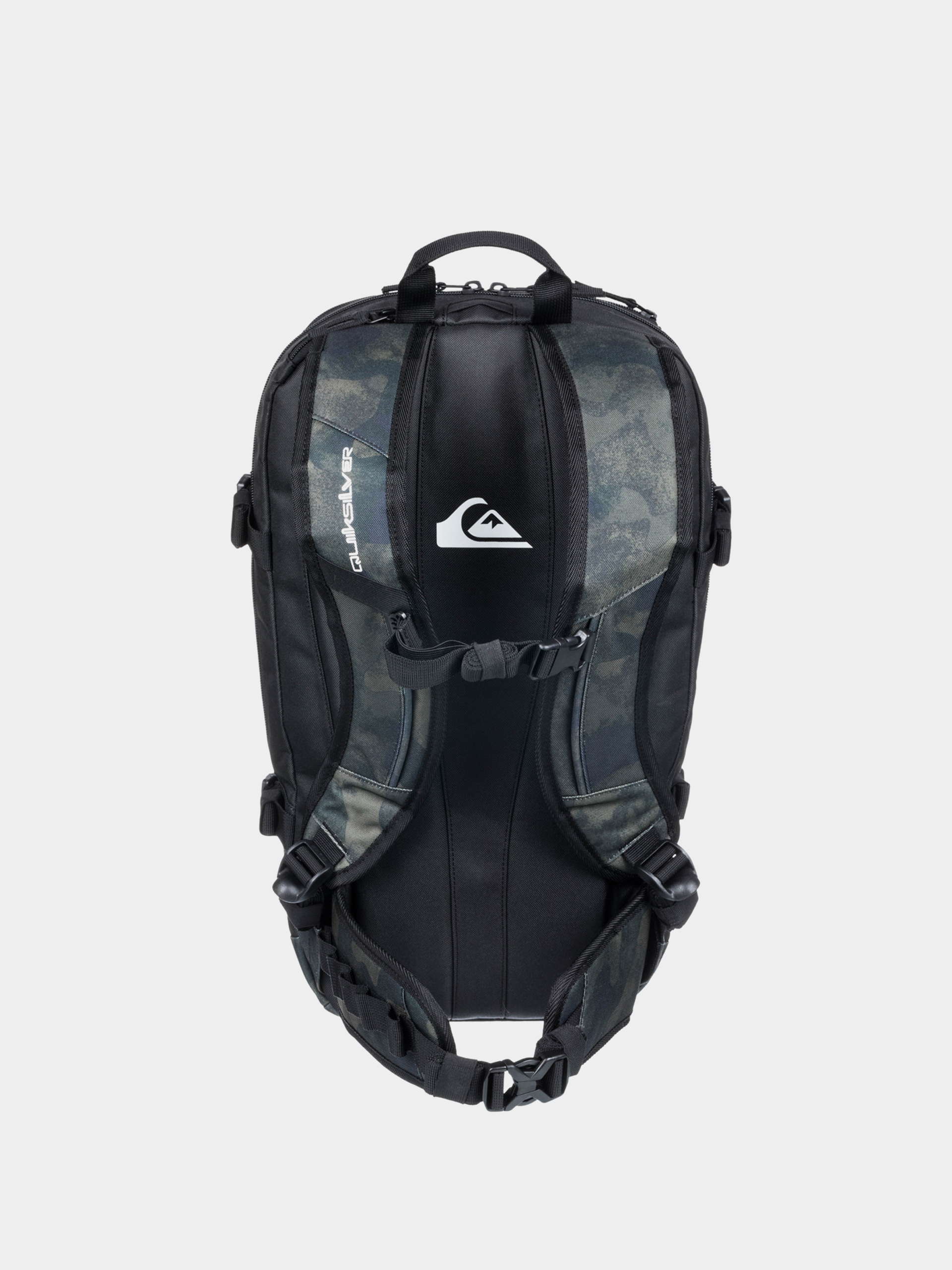 Quiksilver Oxydized 16L Backpack - black, camo (true black fade
