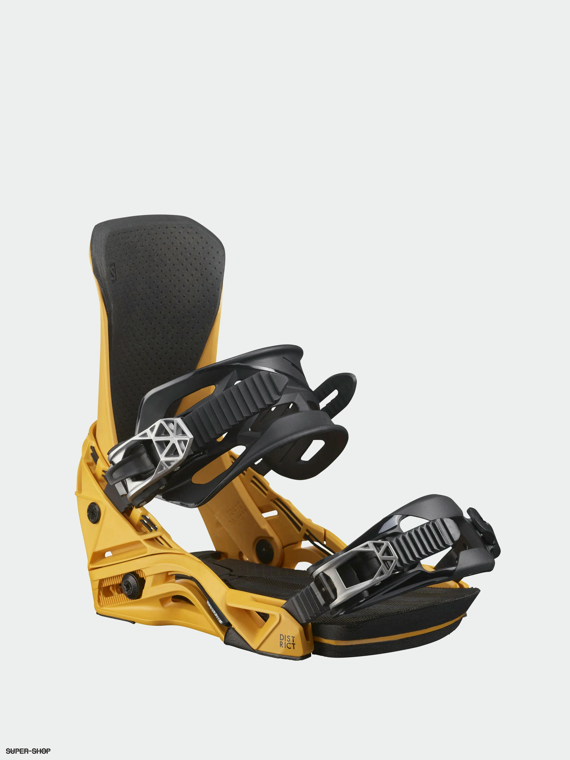 Salomon District Snowboard bindings (yellow)