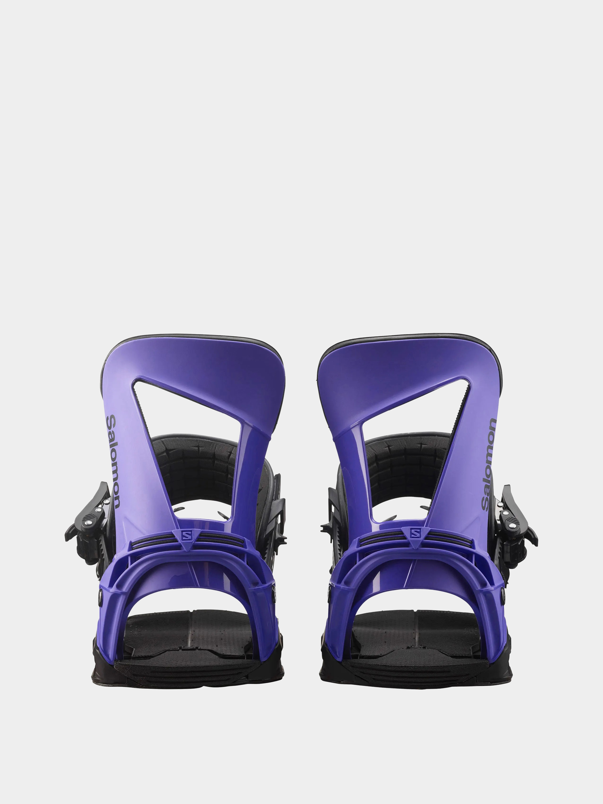 Mens Salomon Hologram Snowboard bindings (purple)