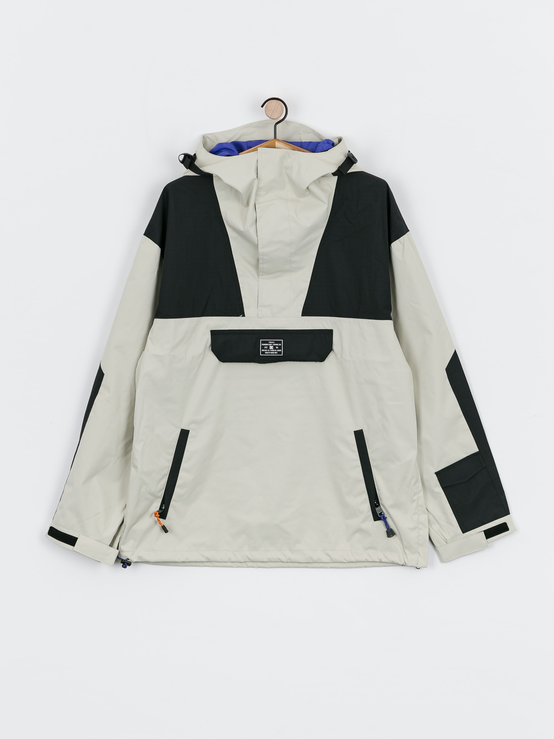 Mens DC 43 Anorak Snowboard jacket (pelican)