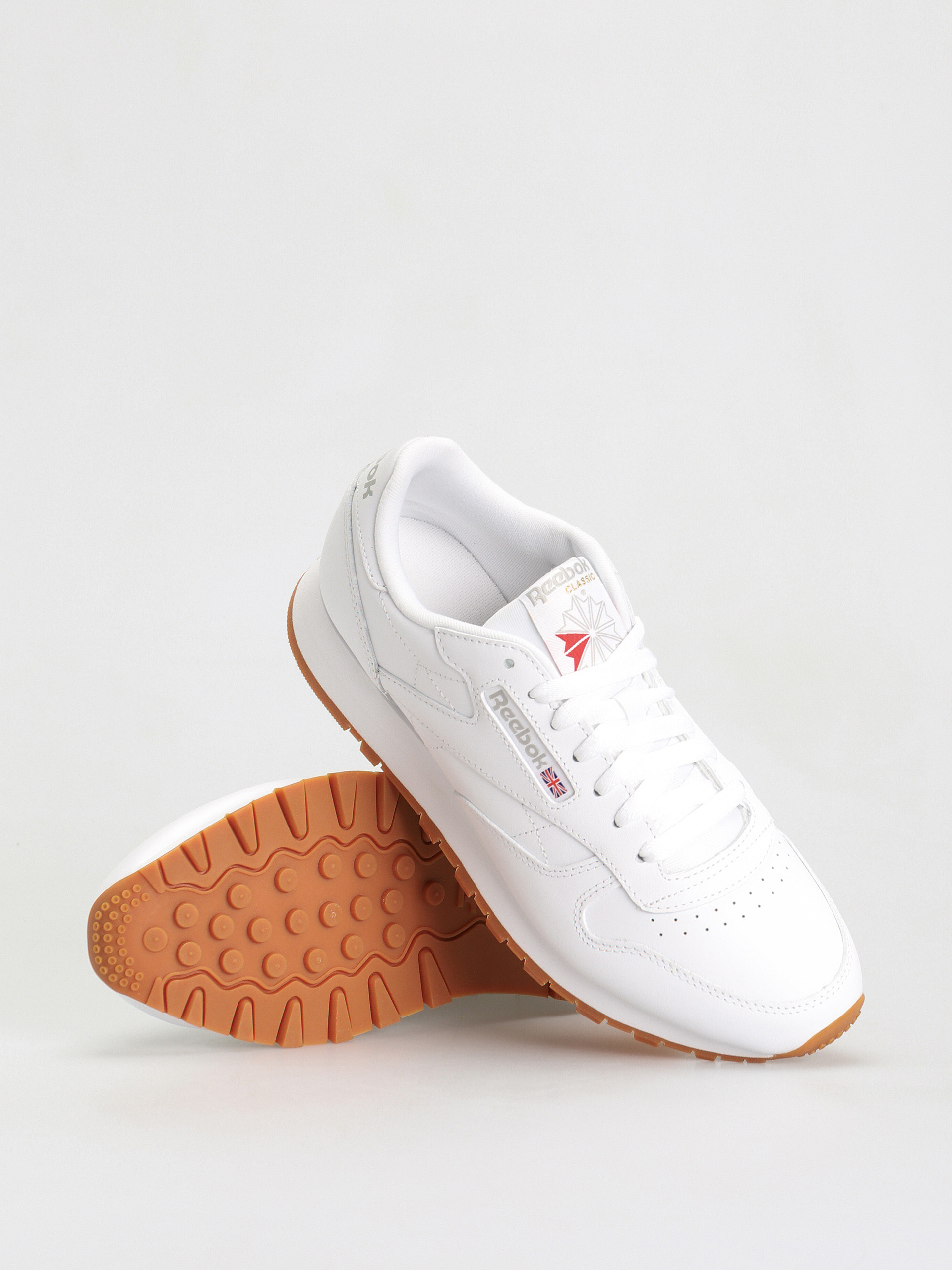 Reebok Classic Leather Shoes (ftwwht/pugry3/rbkg03)