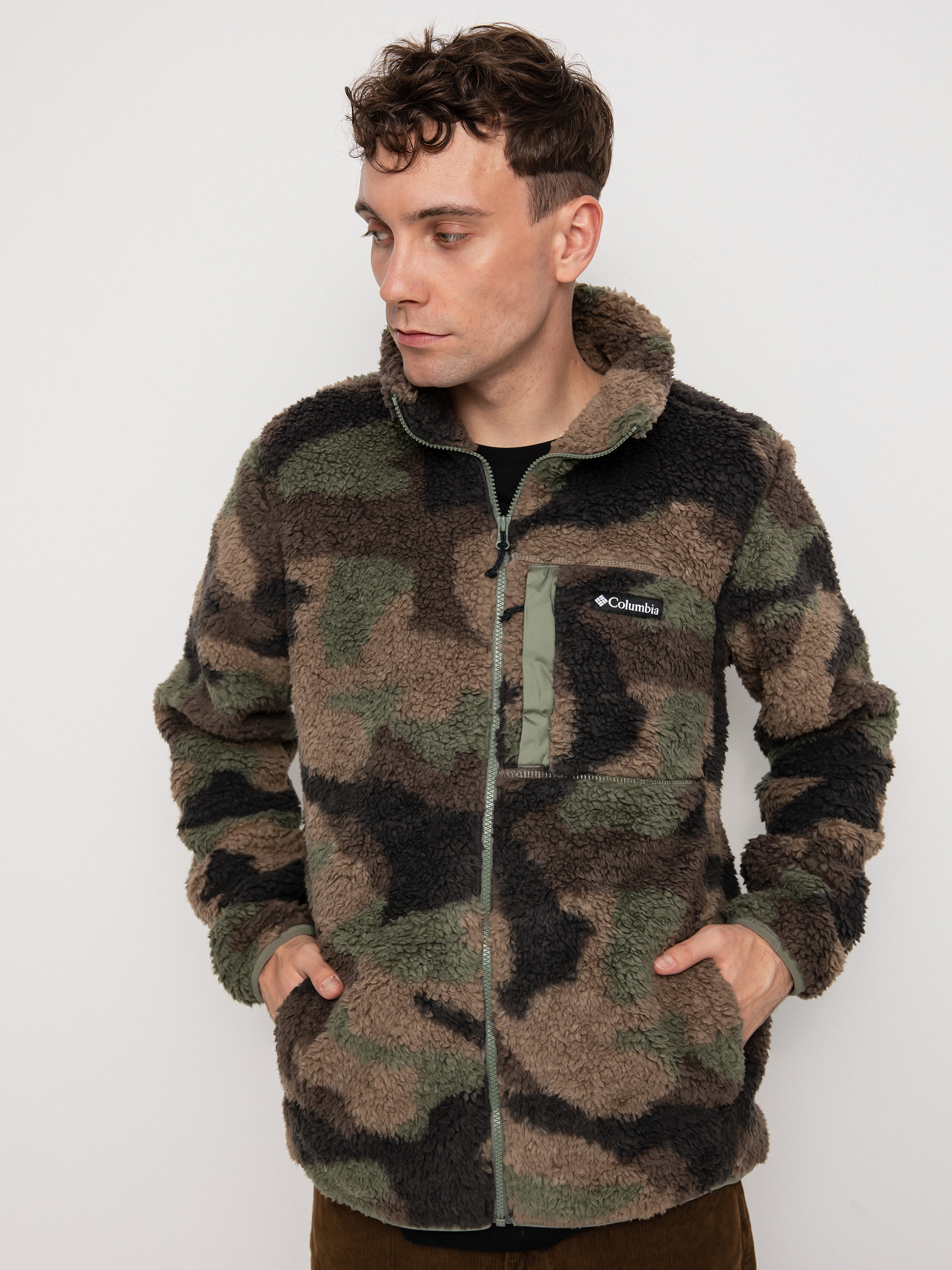 Columbia Herren Fleecejacke Winter Columbia Winter Pass Print