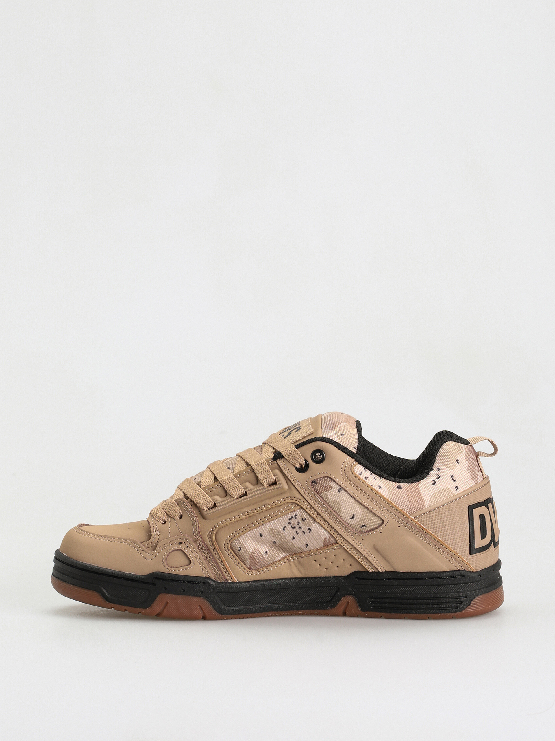 DVS Comanche Shoes (tan camo black leather)