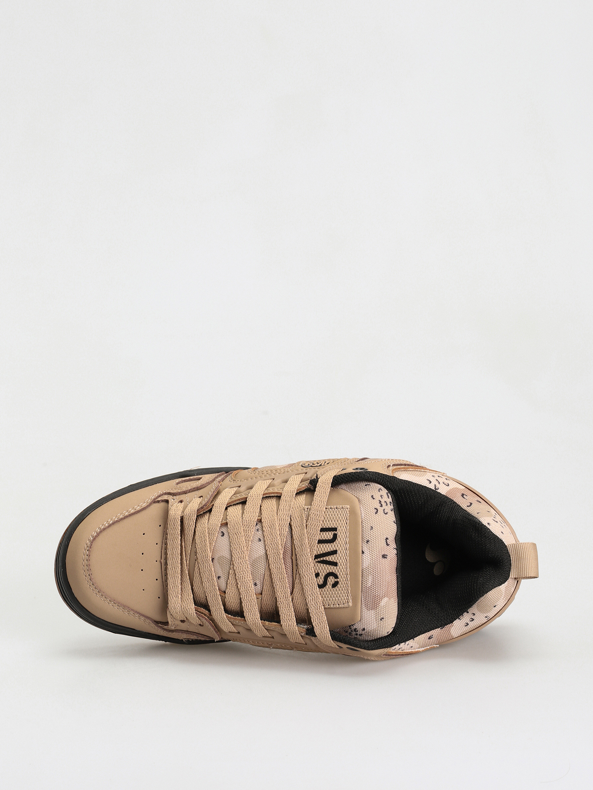 DVS Comanche Shoes (tan camo black leather)
