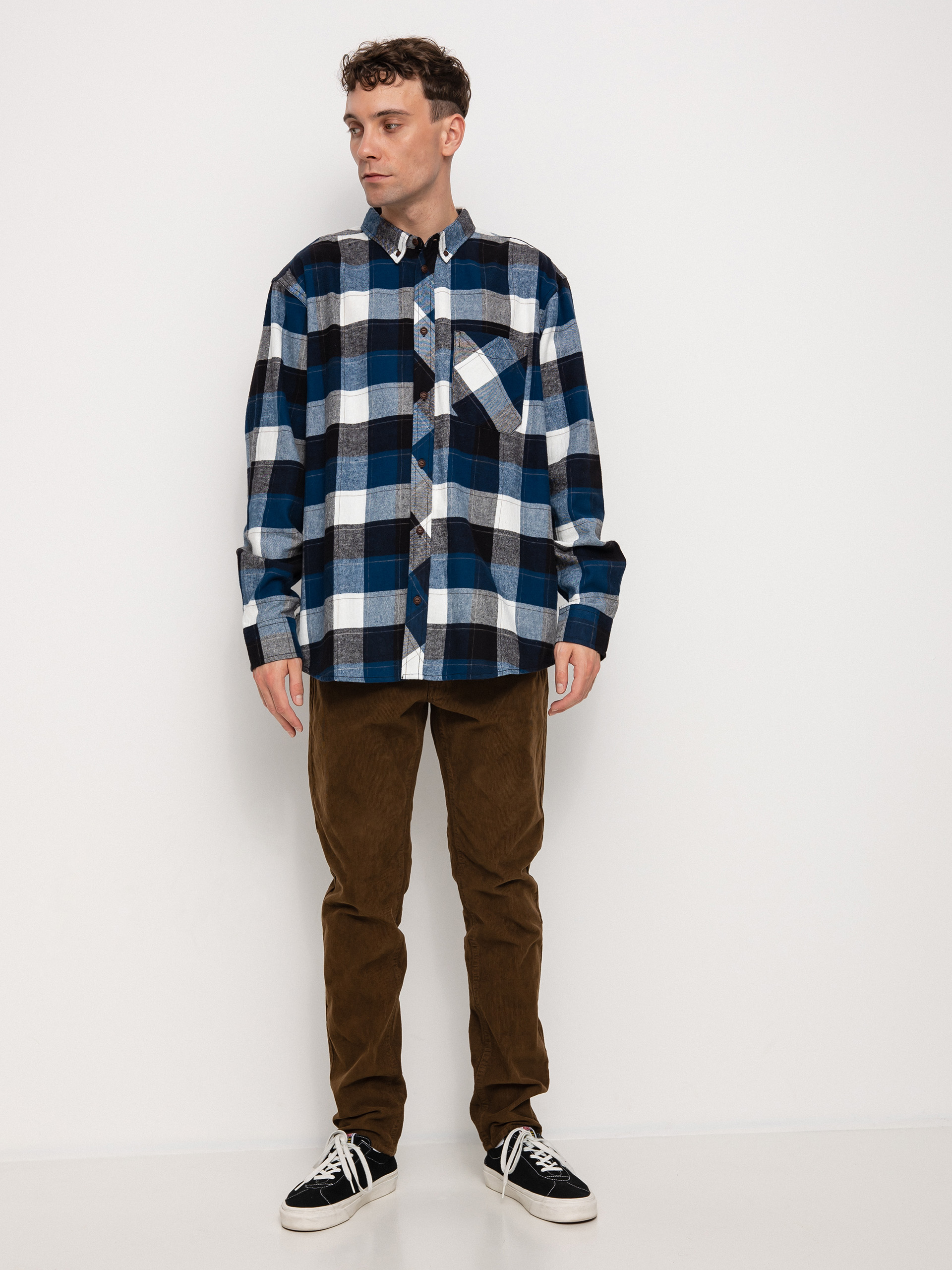Element Lumber Shirt (ecl nvy off whi)