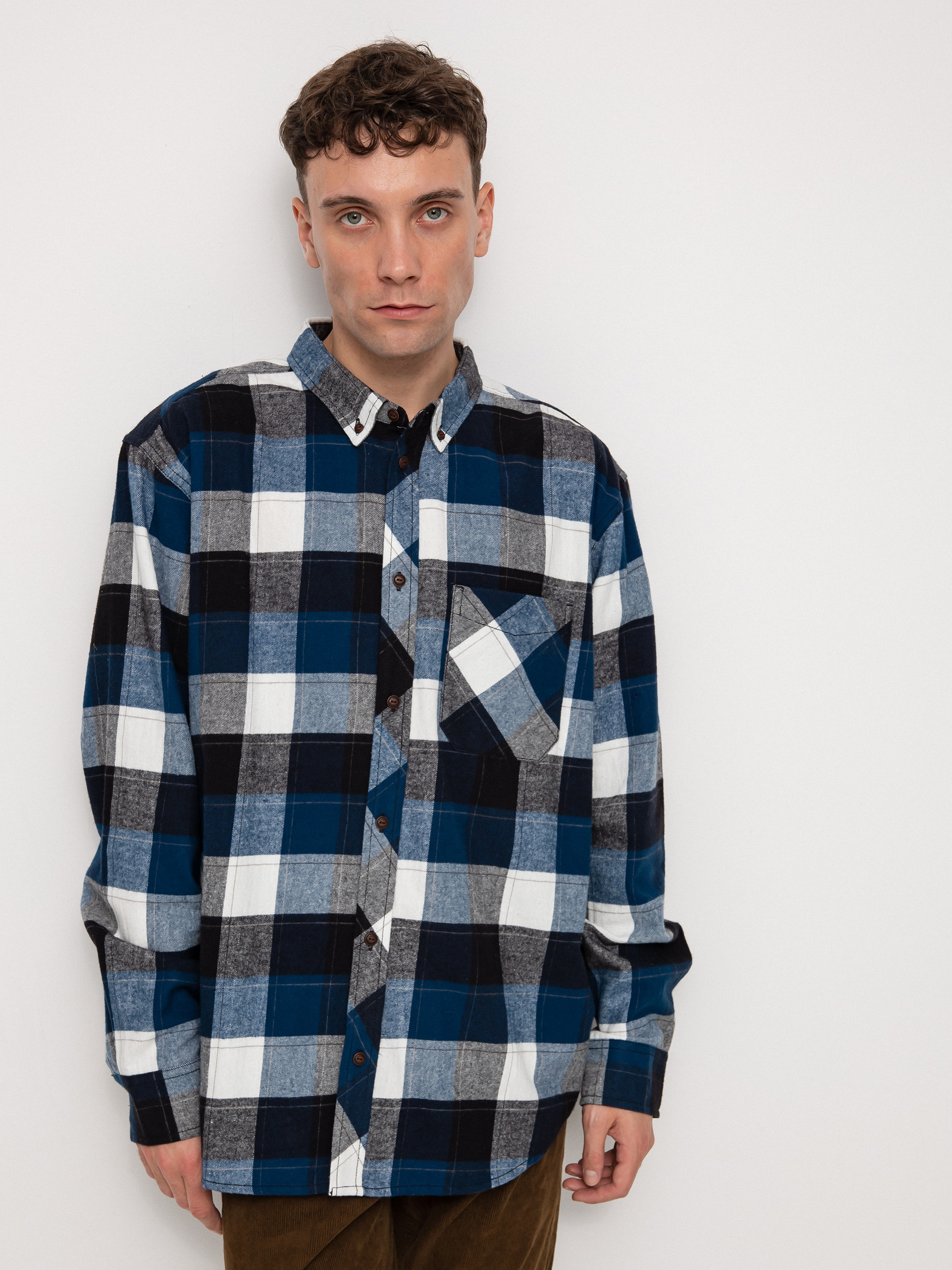 Element Lumber Shirt (ecl nvy off whi)
