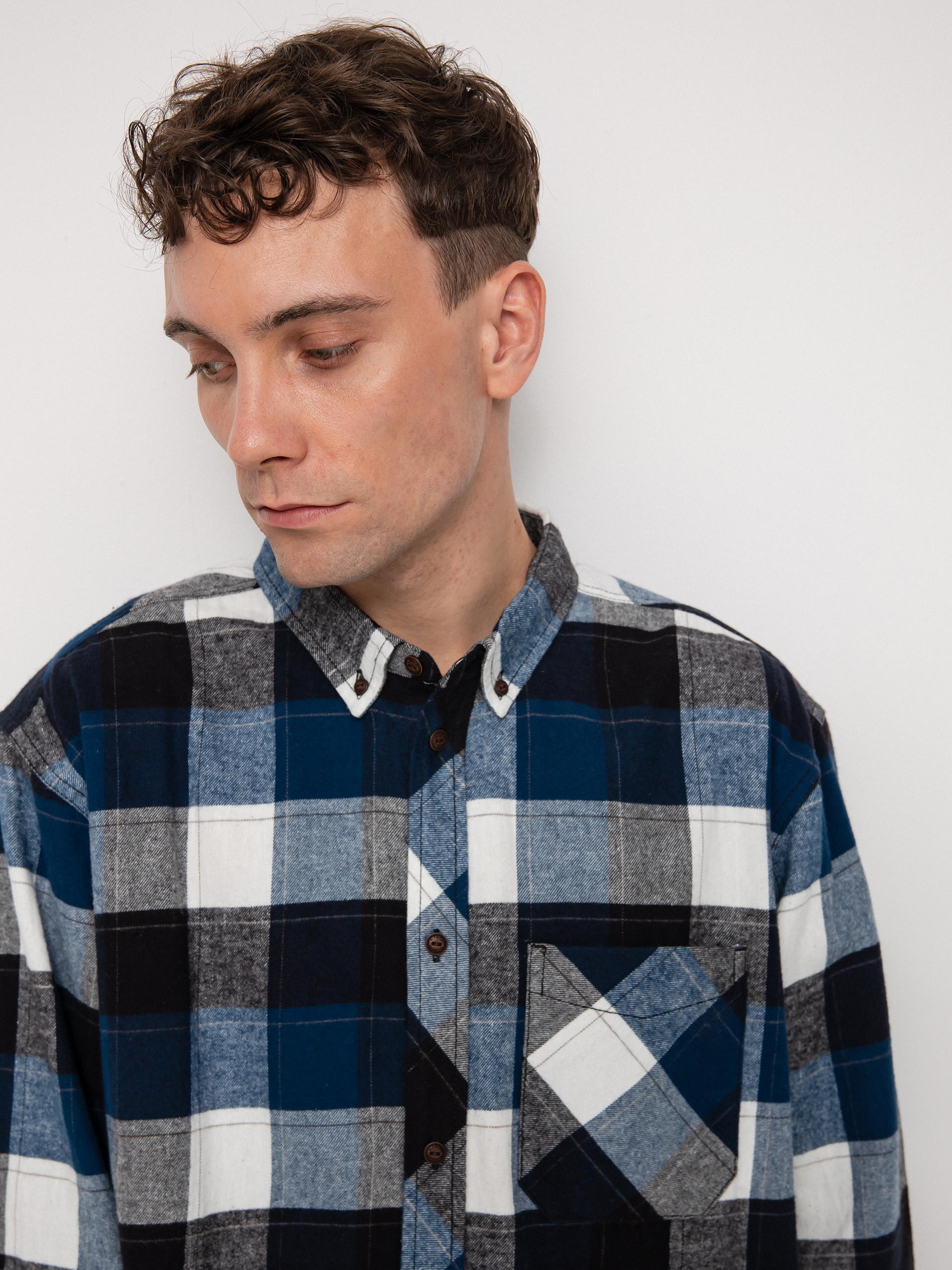 Element Lumber Shirt (ecl nvy off whi)