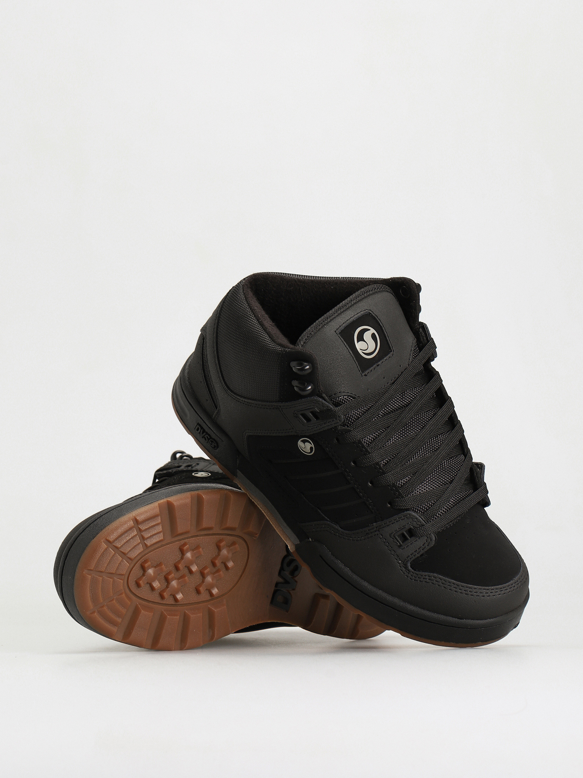 DVS Militia Boot Shoes (black black gum nubuck)