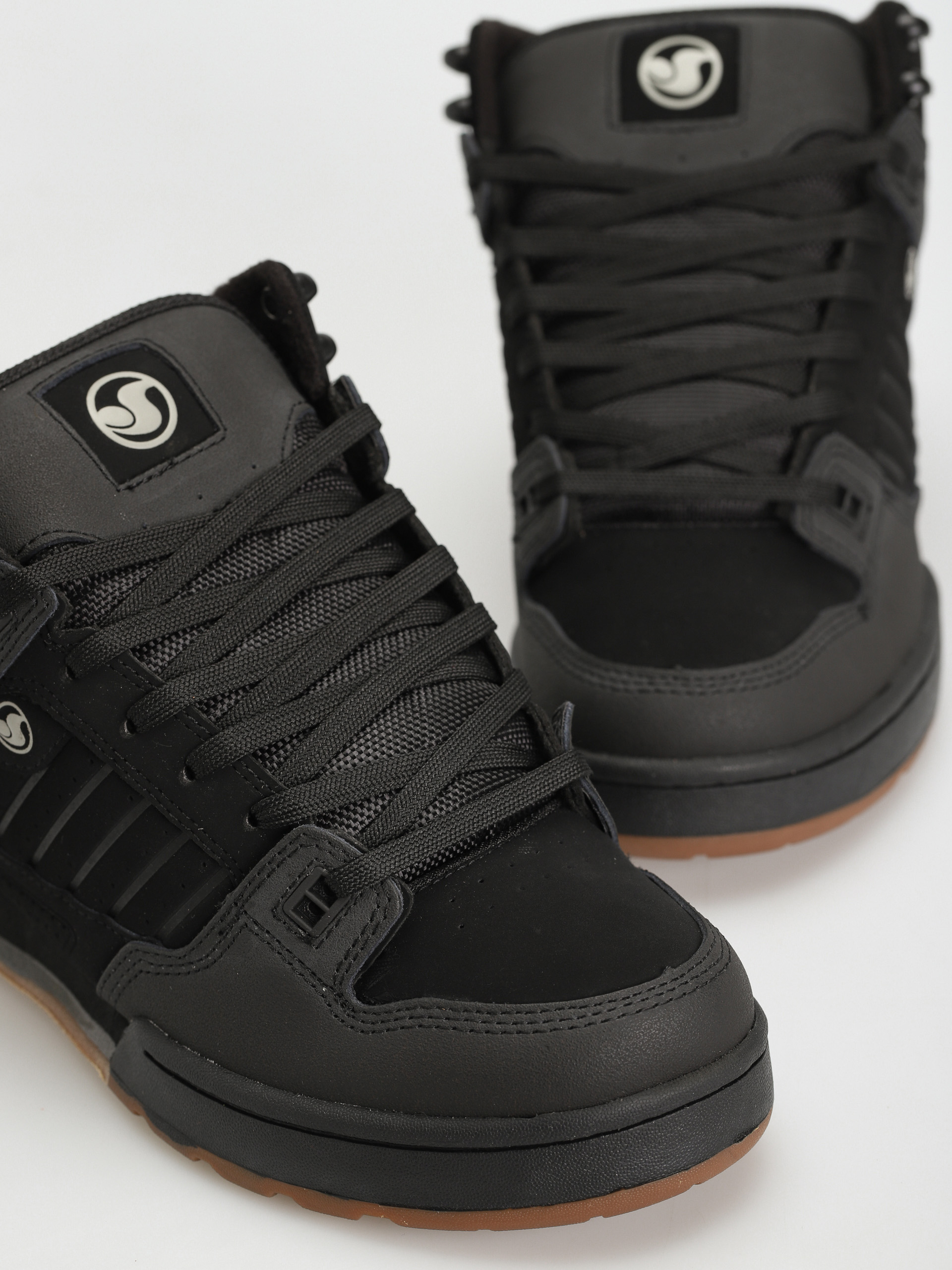 DVS Militia Boot Schuhe (black black gum nubuck)