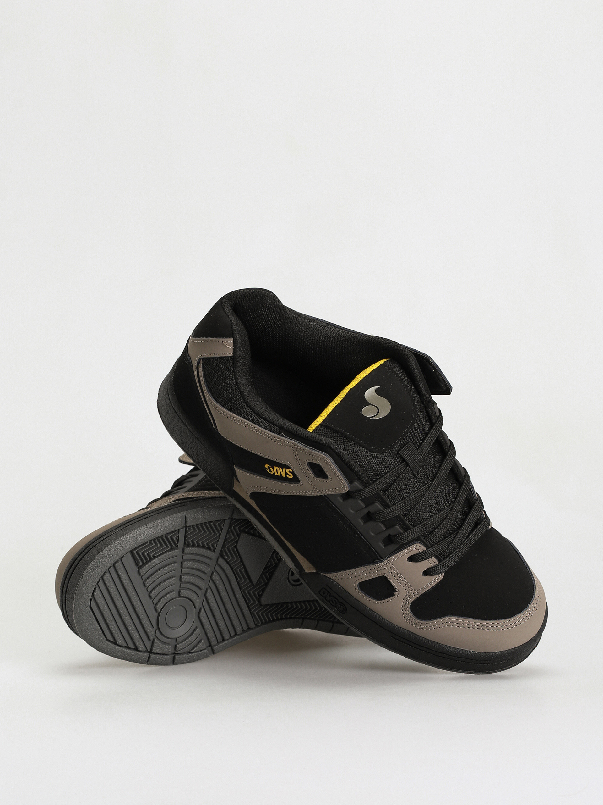 DVS Celsius Shoes (black brindle yellow nubuck)