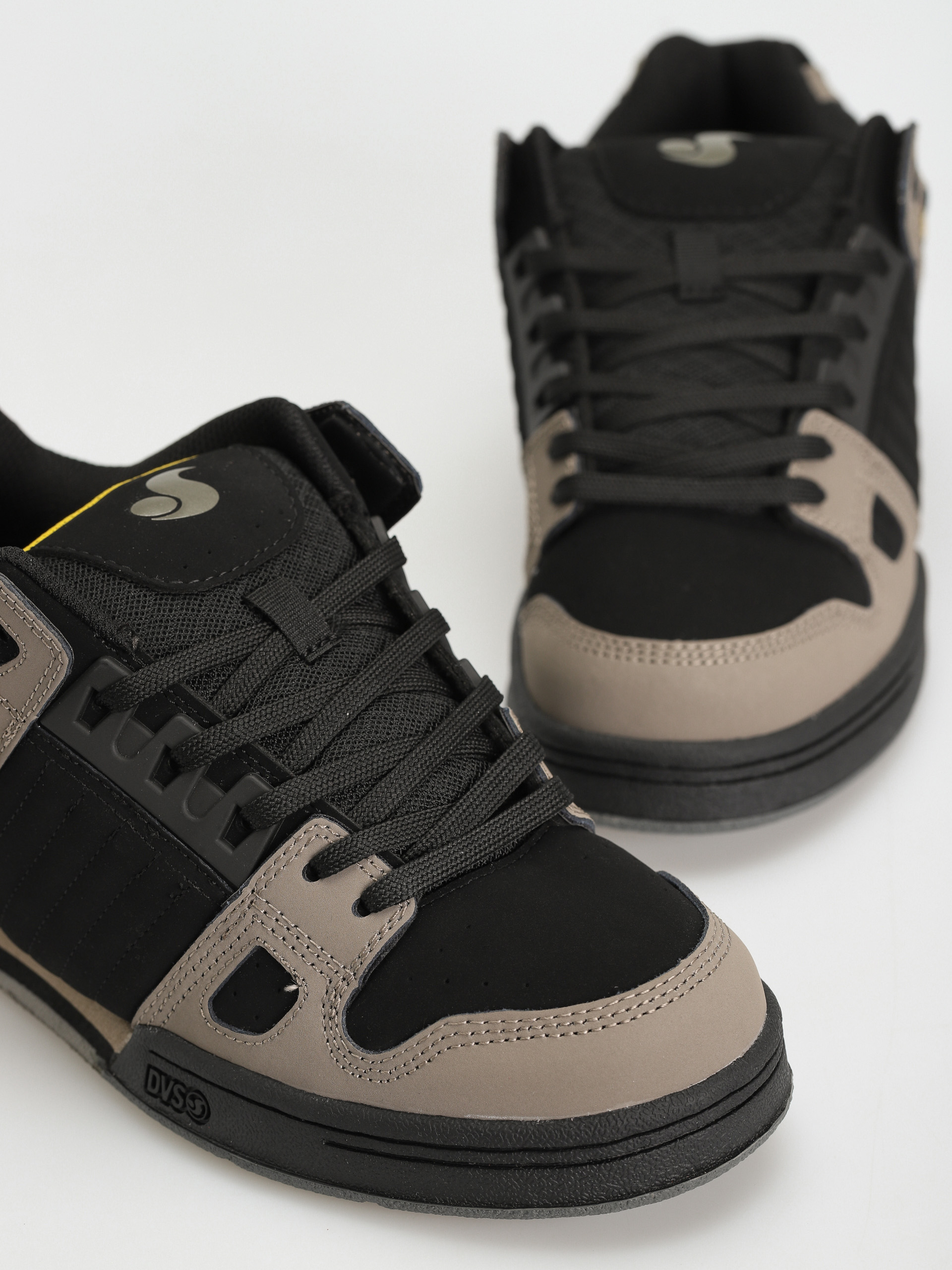 DVS Celsius Shoes (black brindle yellow nubuck)