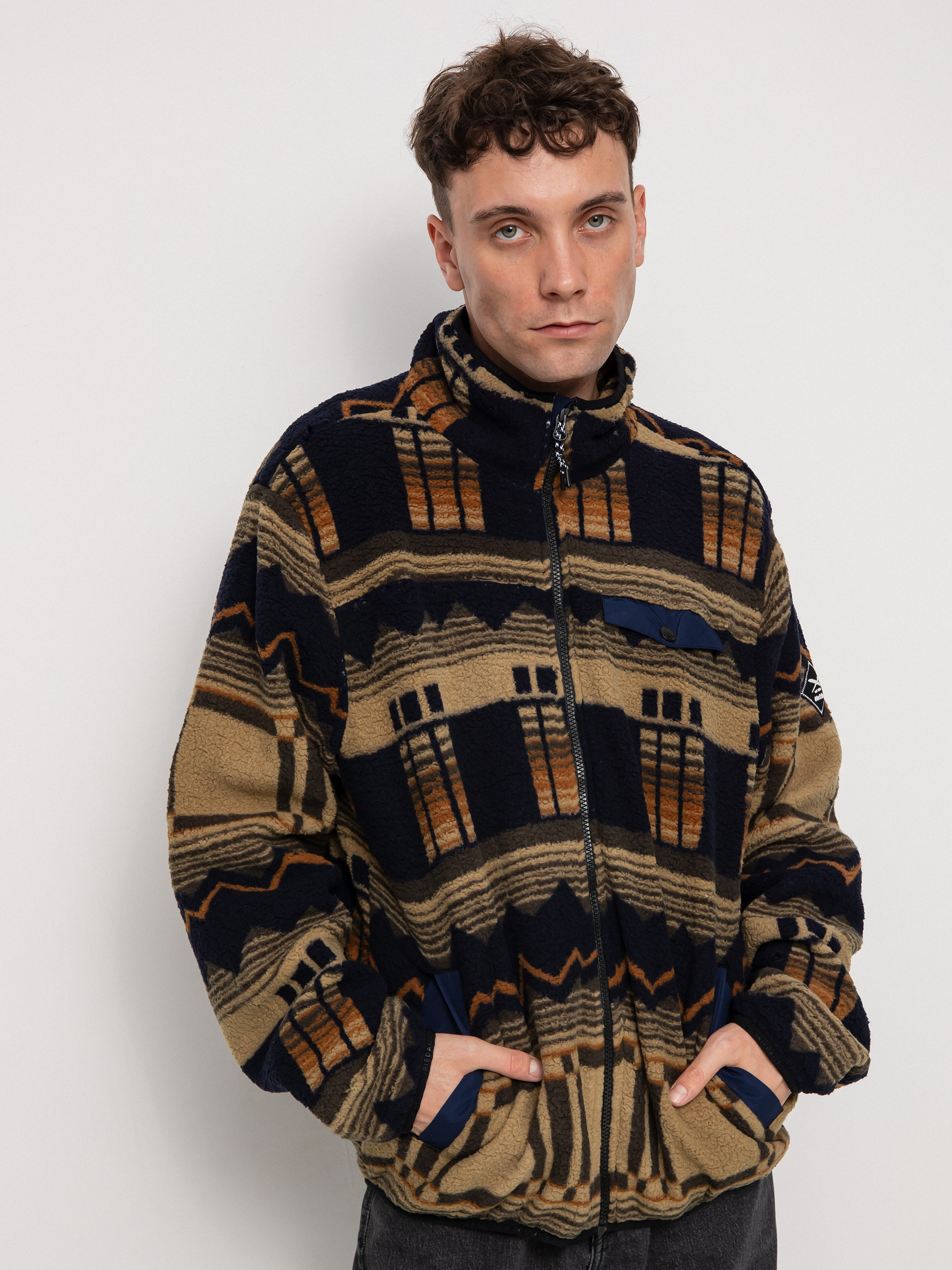 Iriedaily Insaneia Jacket - brown, black (khaki)