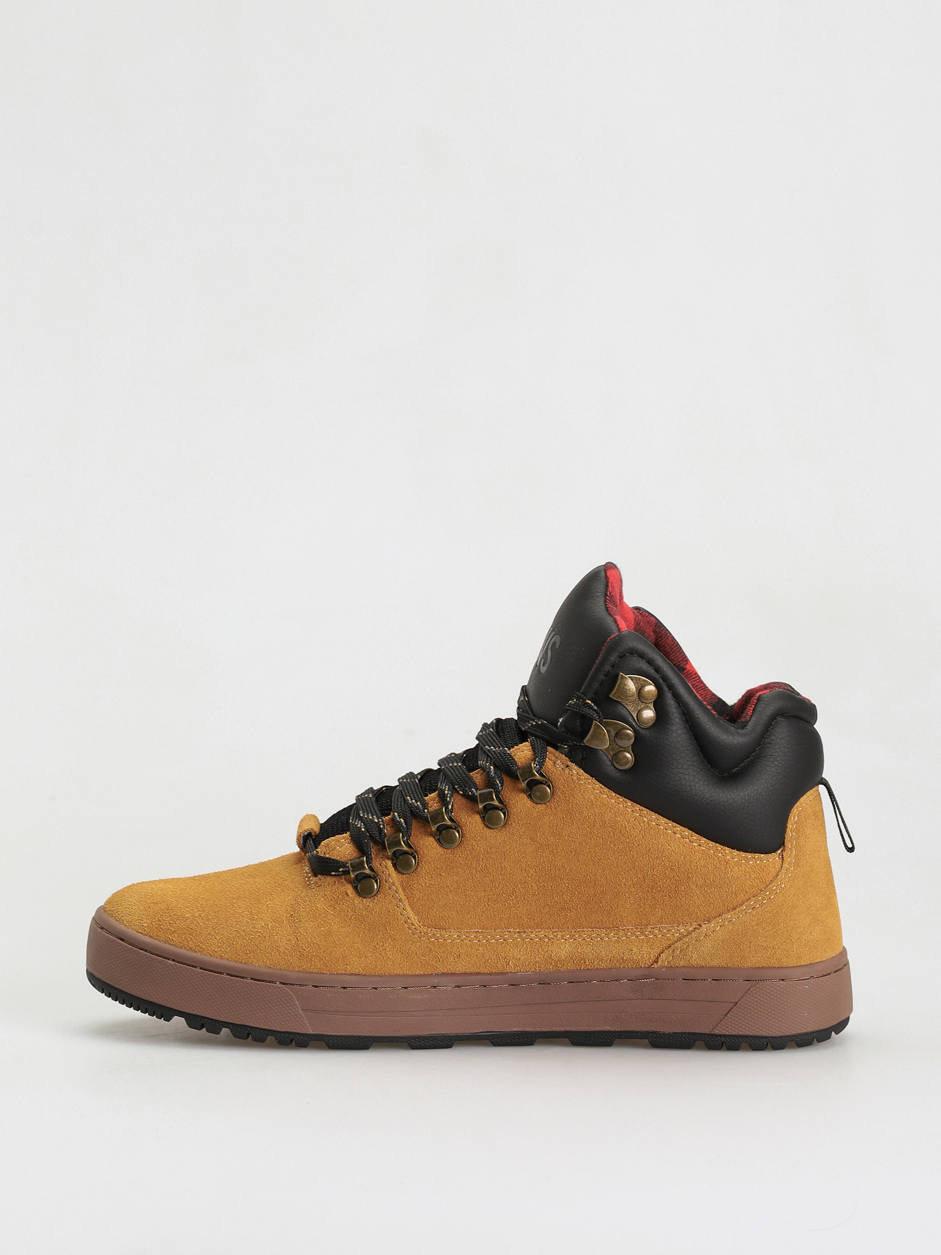DVS Vanguard Shoes (chamois black red suede)
