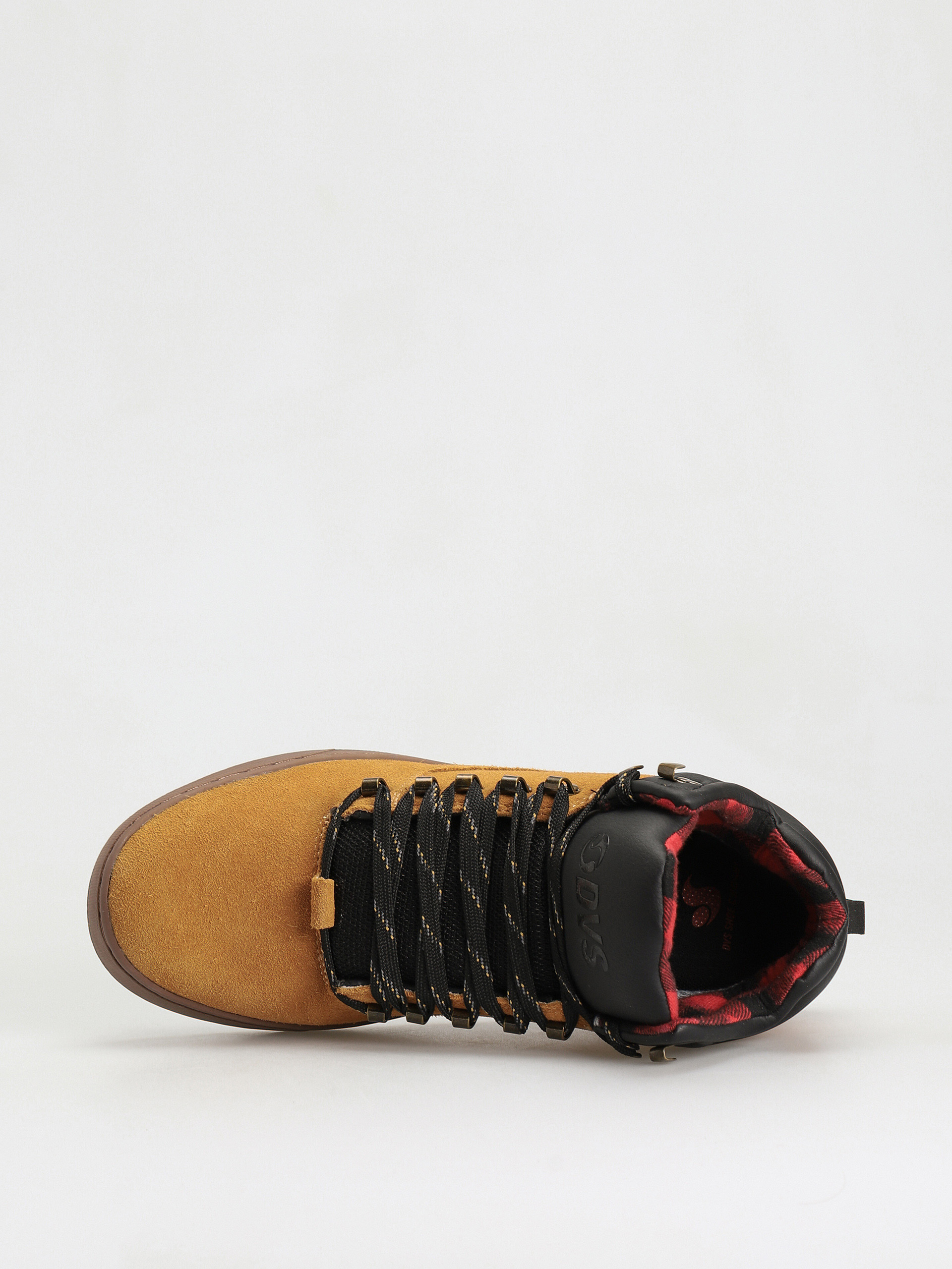 DVS Vanguard Shoes (chamois black red suede)
