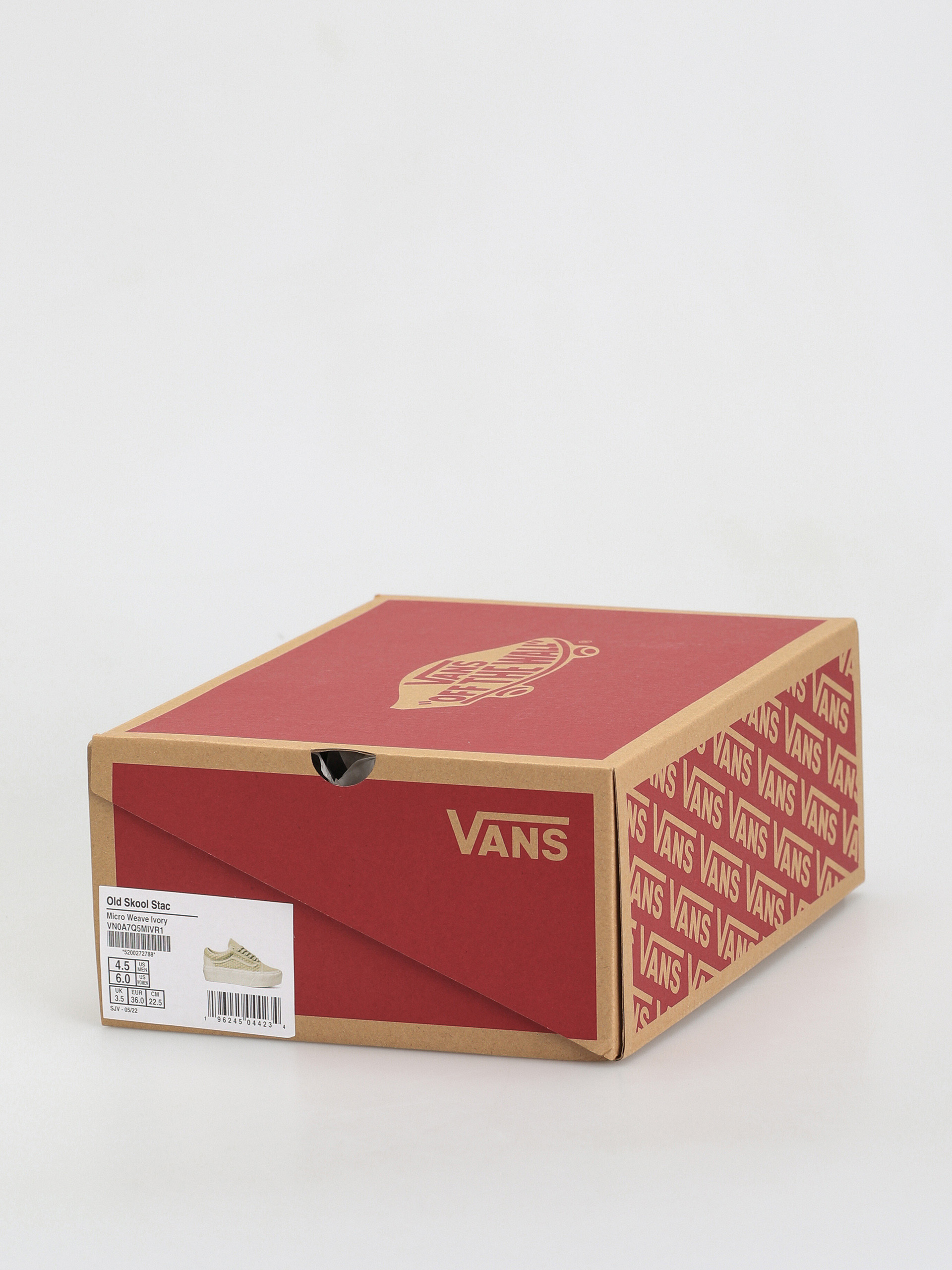 Vans Old Skool Stackform Shoes (micro weave ivory)